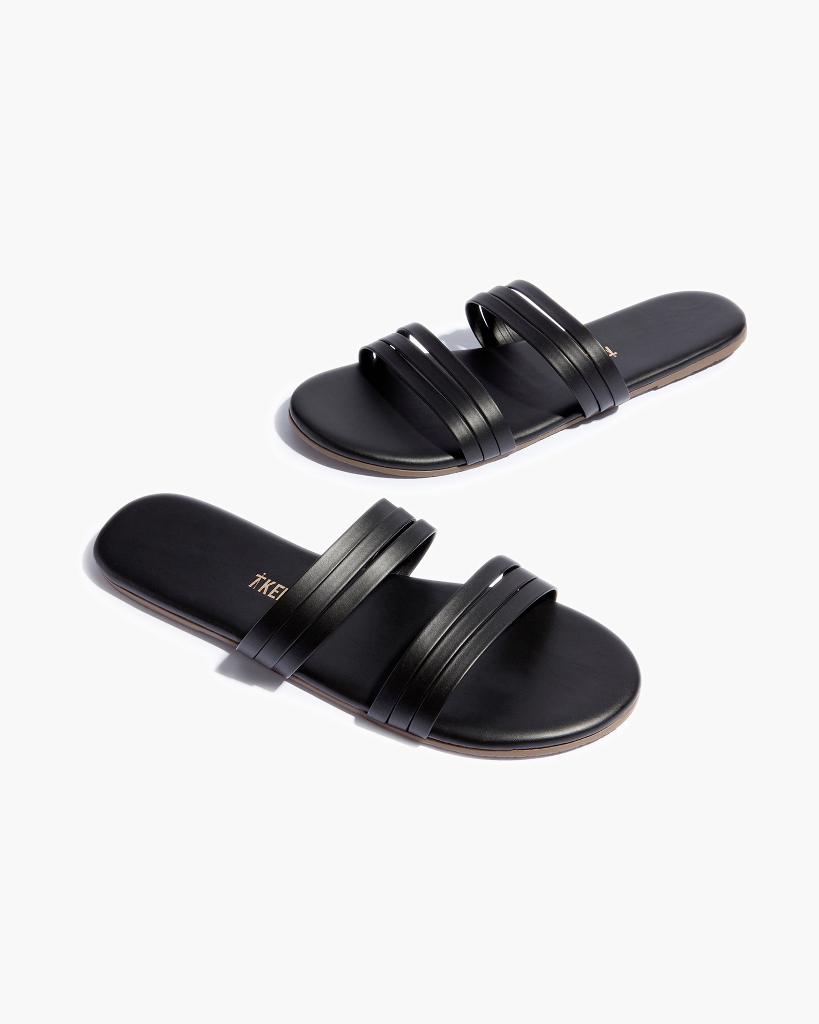 Black Women's TKEES Allegra Slides | PQJLZW540