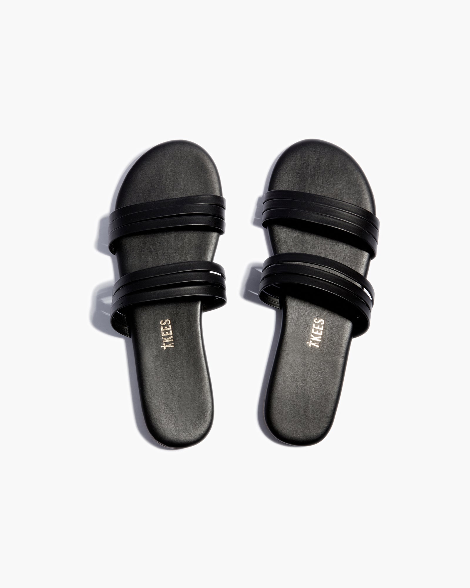 Black Women\'s TKEES Allegra Slides | PQJLZW540