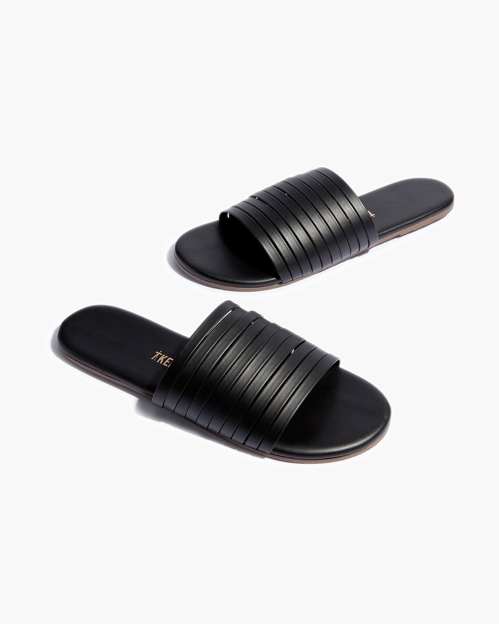 Black Women's TKEES Avery Slides | RJWZXO682