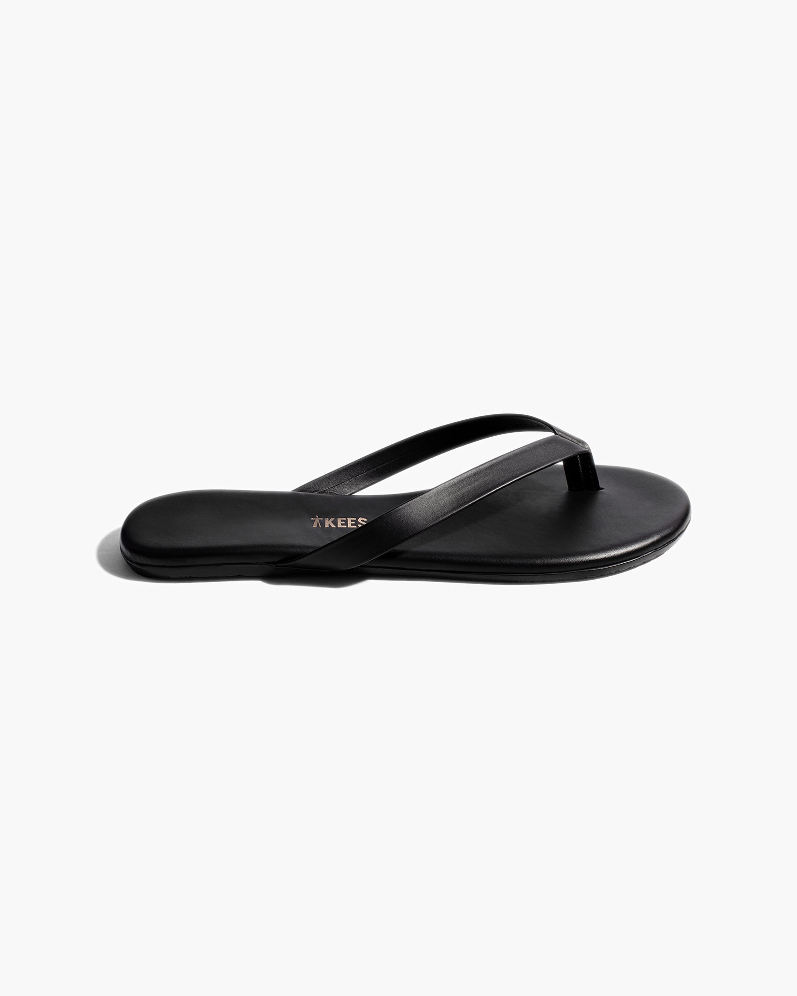 Black Women's TKEES Boyfriend Flip Flops | TONASY126