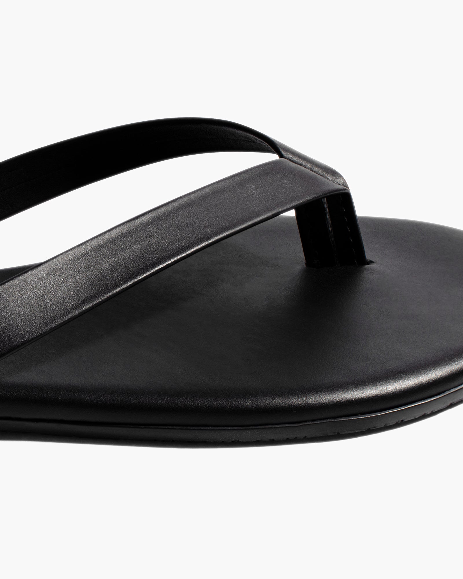 Black Women's TKEES Boyfriend Flip Flops | TONASY126