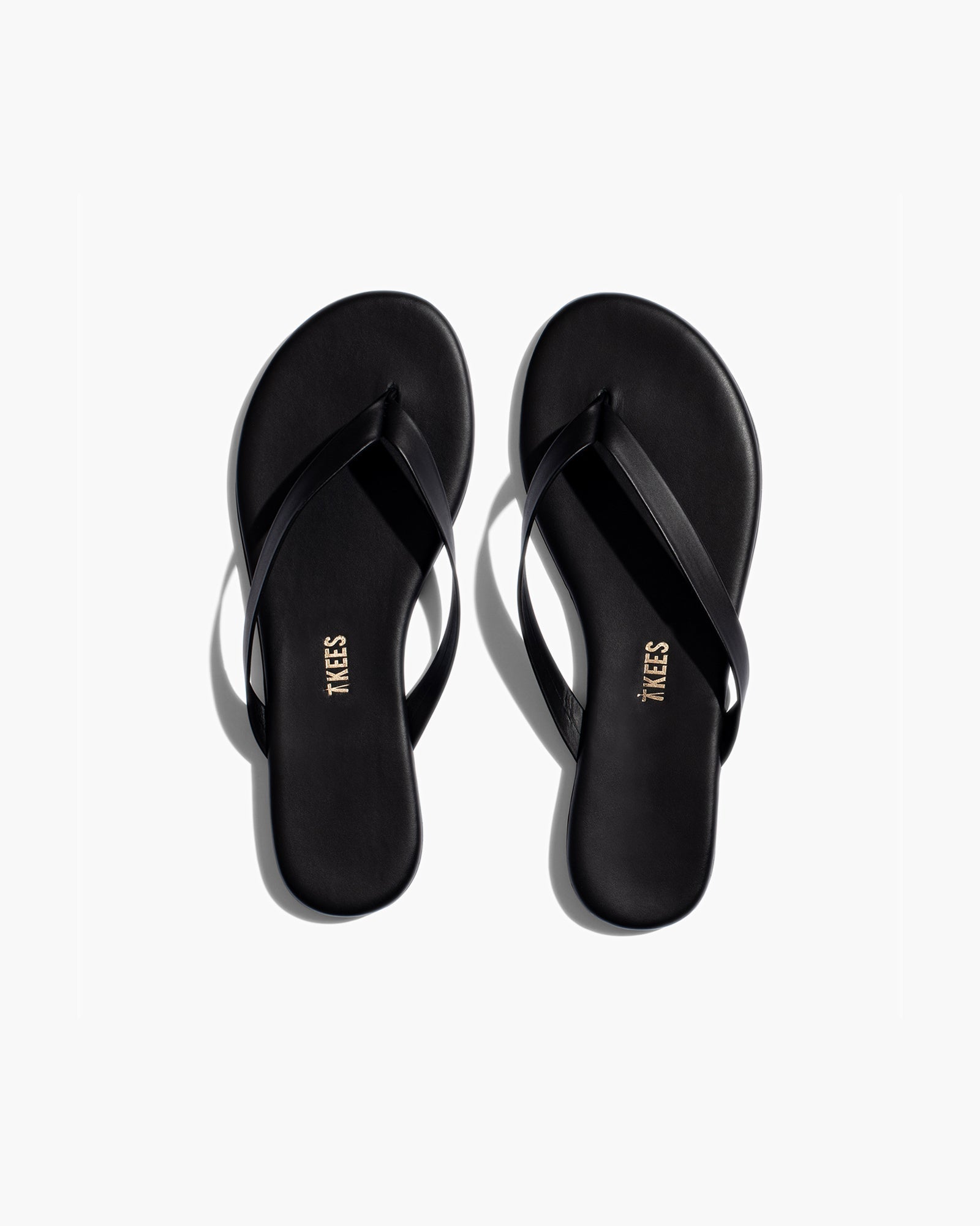 Black Women\'s TKEES Boyfriend Vegan Flip Flops | APTEYJ673