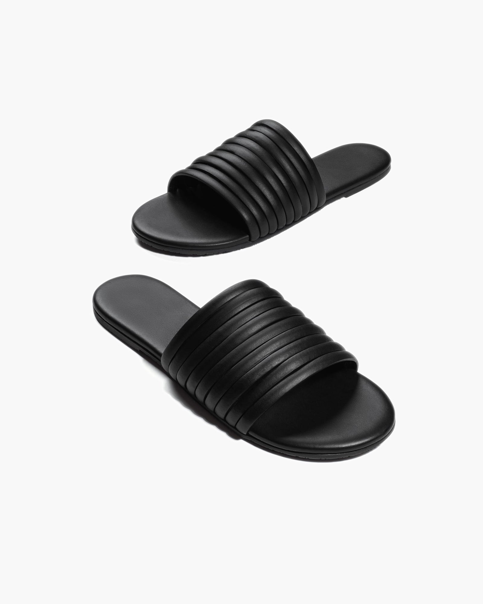 Black Women's TKEES Caro Slides | XYSPGT241