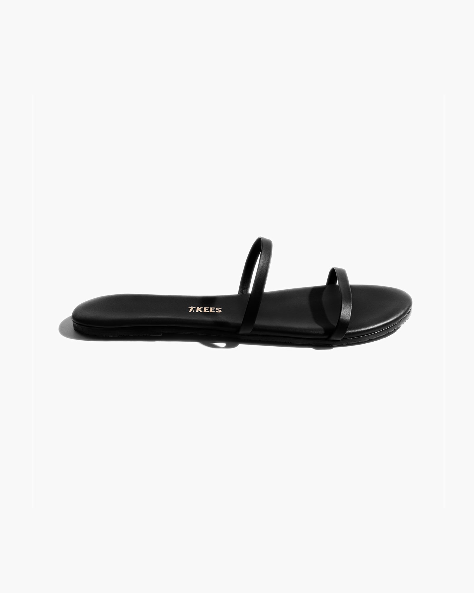 Black Women's TKEES Gemma Vegan Sandals | WXRKUL129