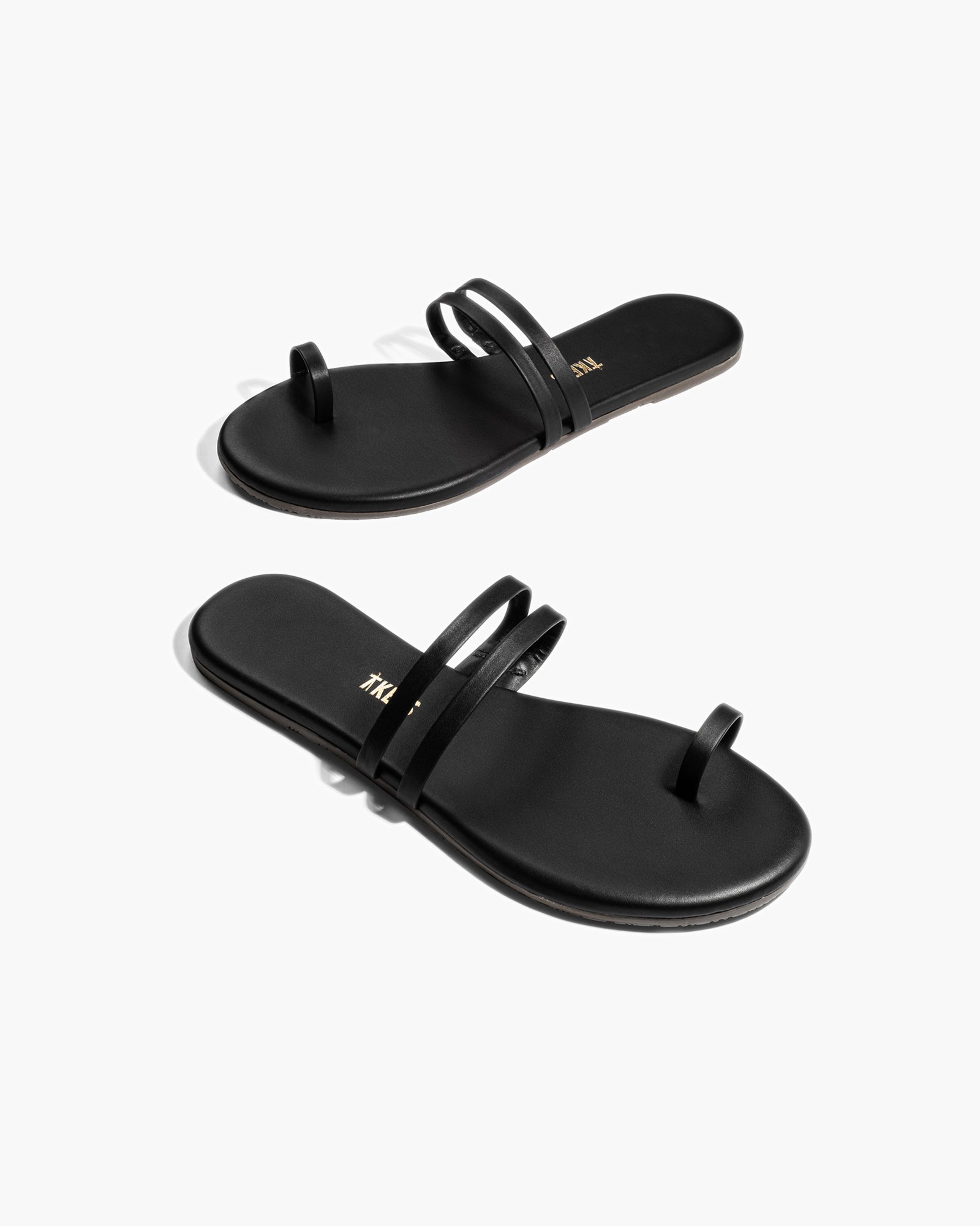 Black Women's TKEES Leah Sandals | IDLWXS861