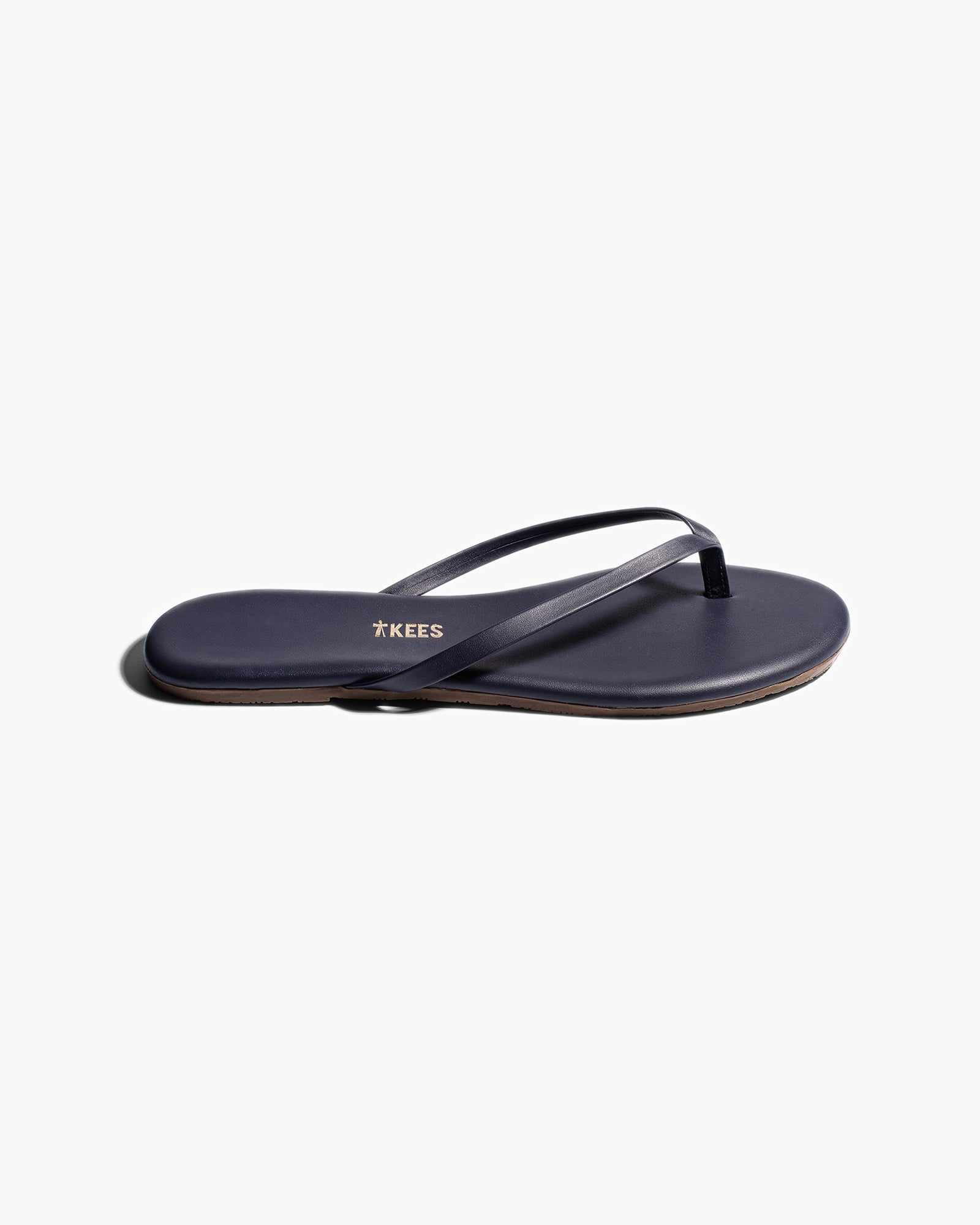 Black Women's TKEES Lily Liners Flip Flops | JOCTBM047