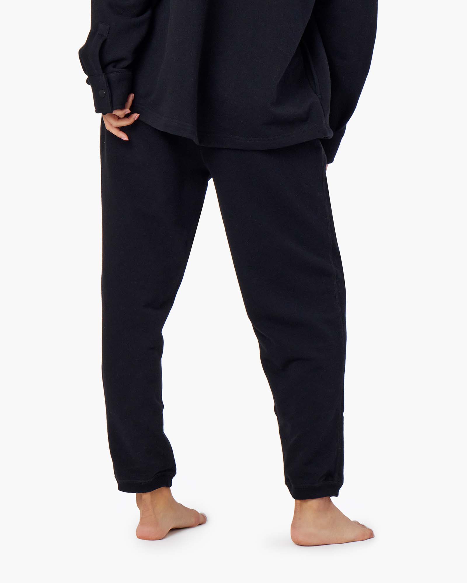 Black Women's TKEES Panelled Jogger | EGVRCY248