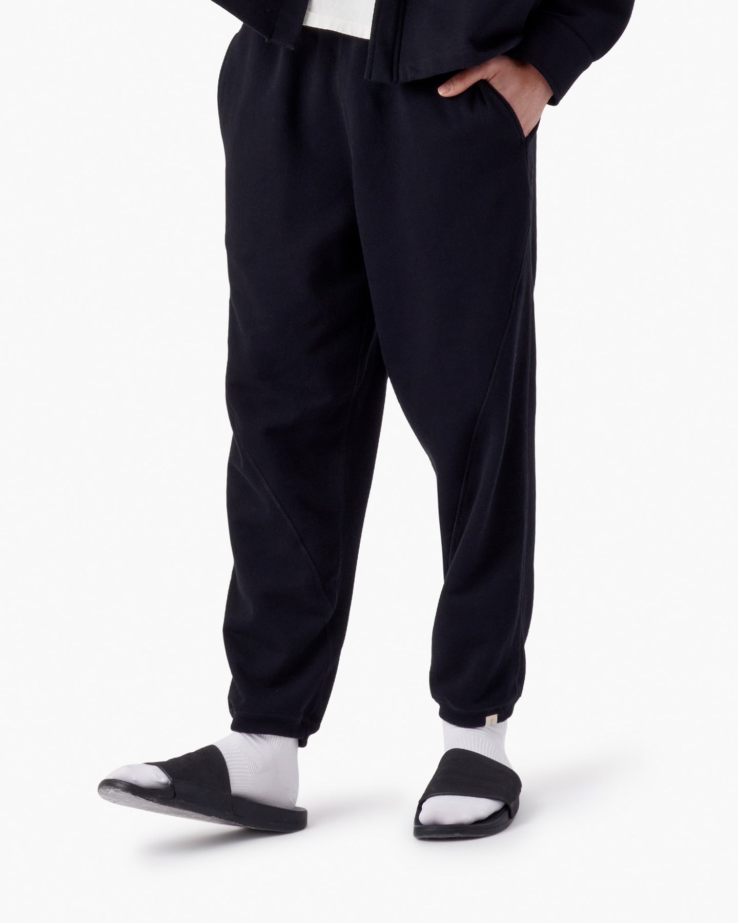 Black Women's TKEES Panelled Jogger | EGVRCY248