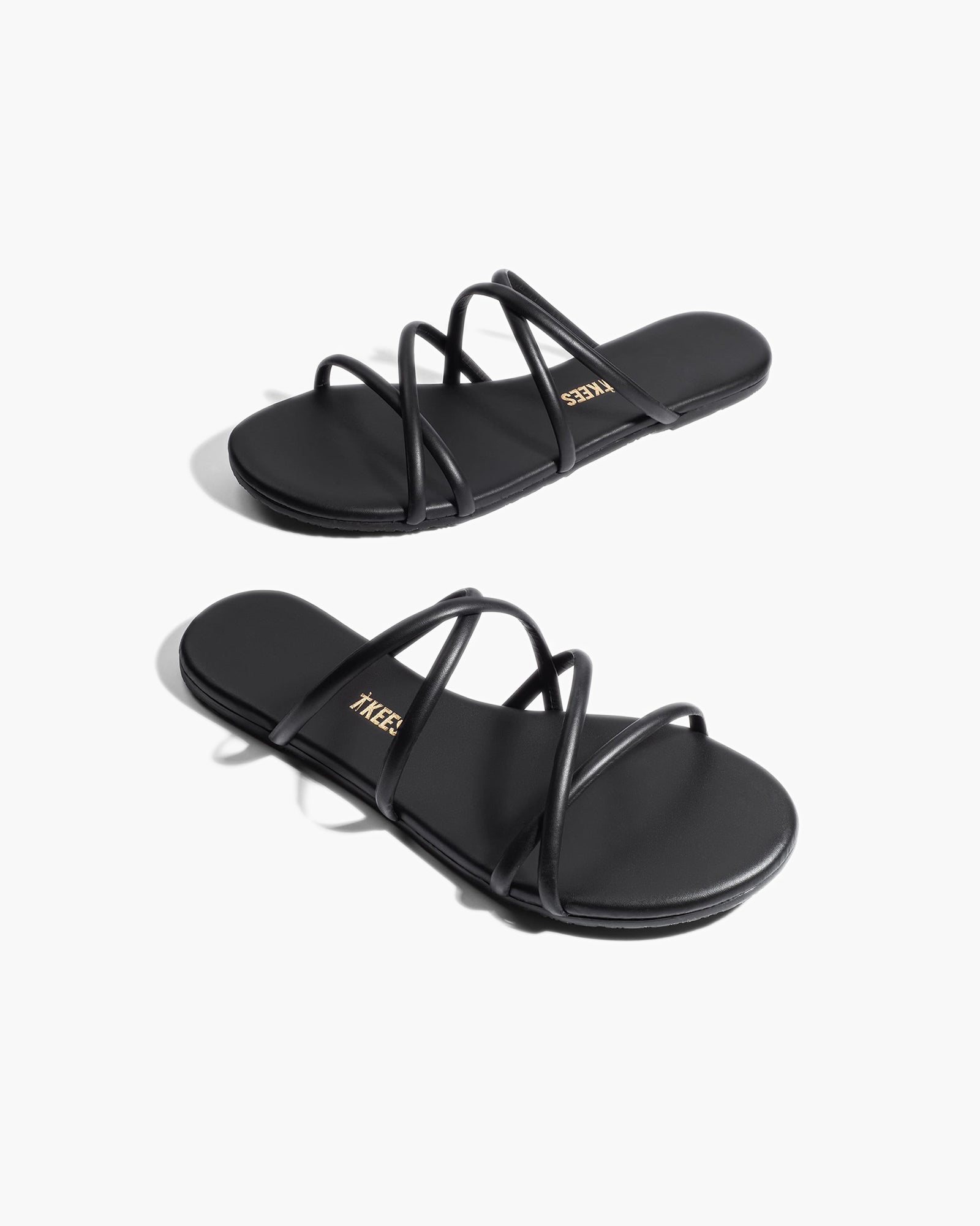 Black Women's TKEES Sloane Sandals | DLTOGI754