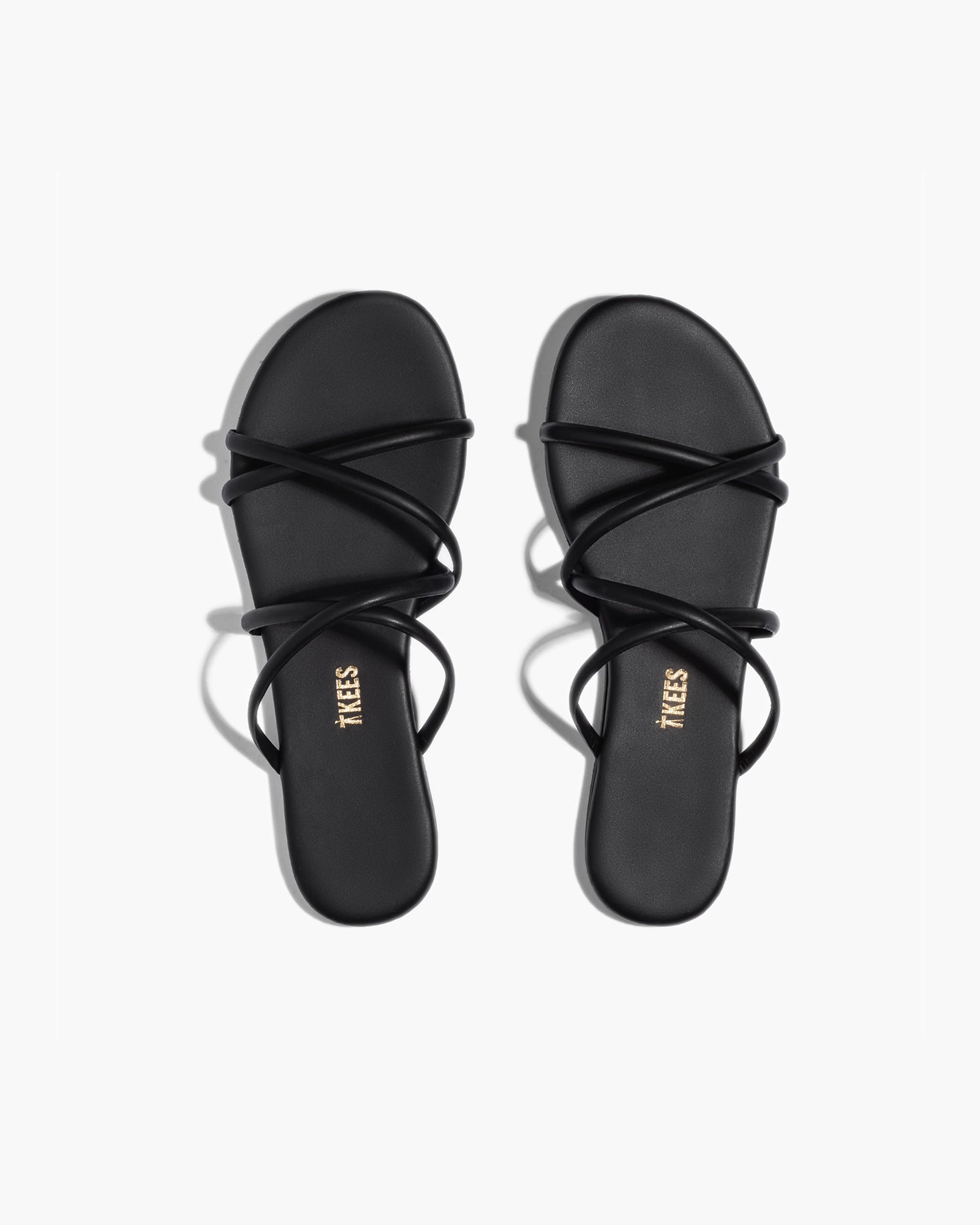 Black Women\'s TKEES Sloane Sandals | DLTOGI754