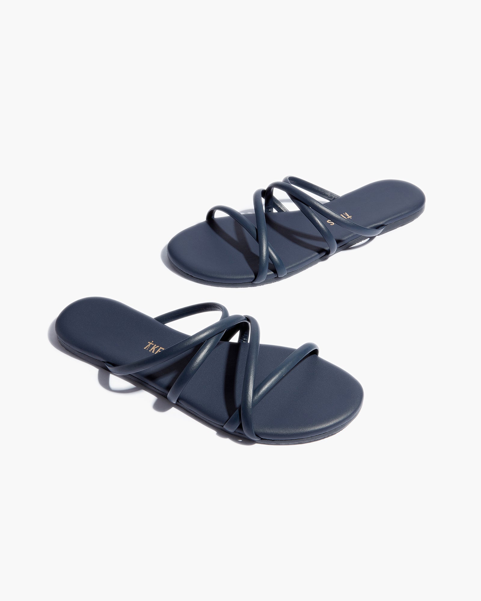 Black Women's TKEES Sloane Sandals | QBMZNJ429