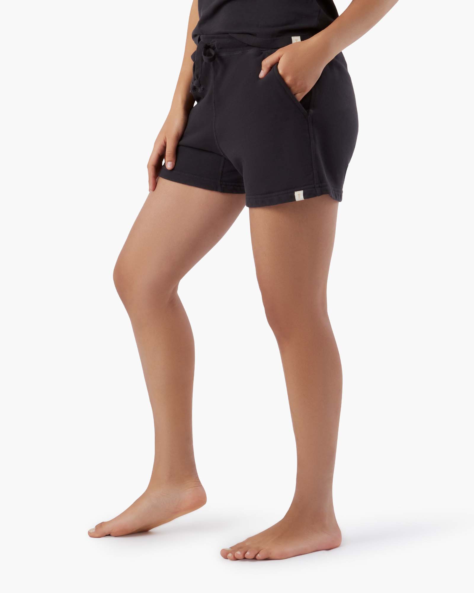 Black Women's TKEES Sport Shorts | OZBWCN520