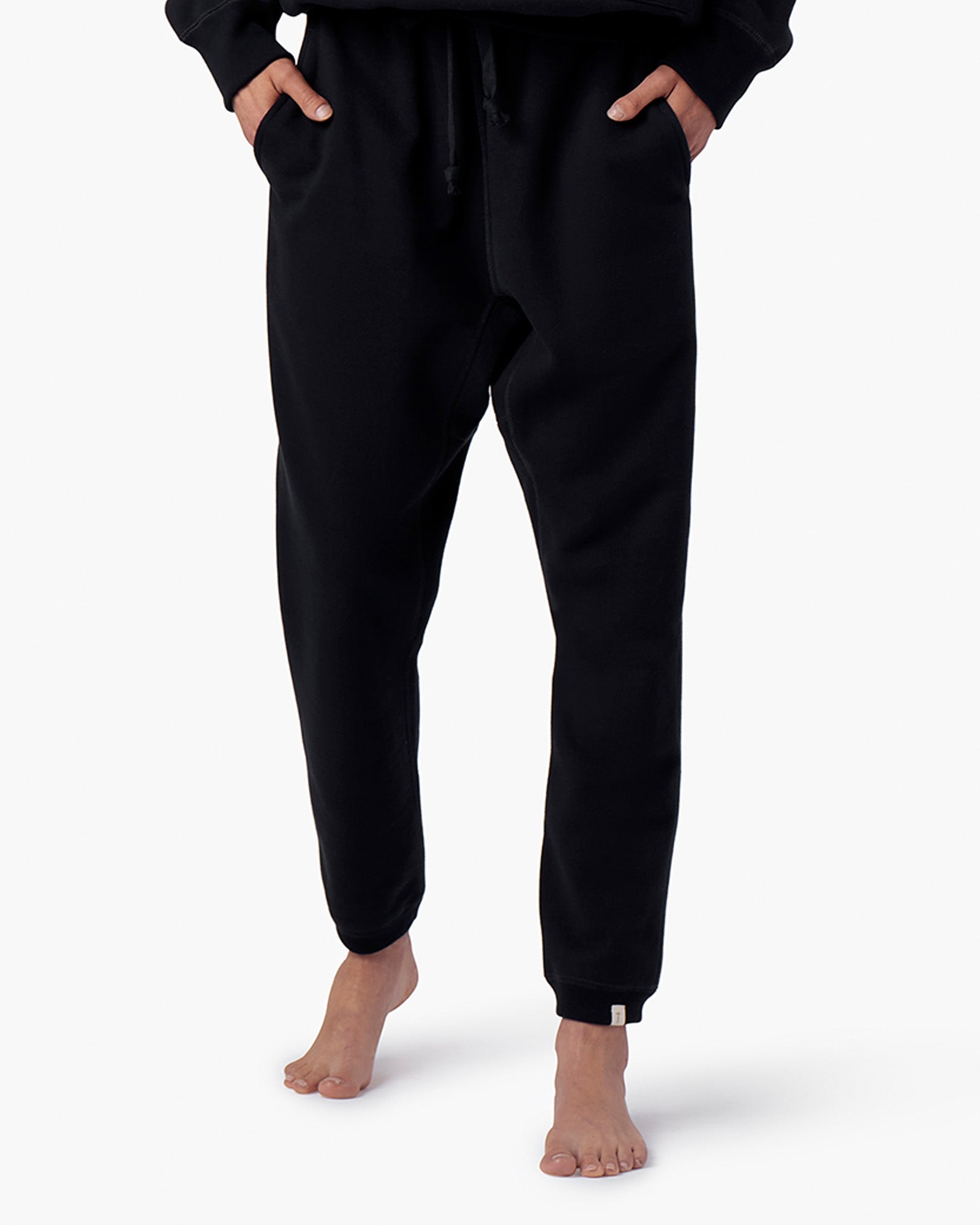 Black Women's TKEES Warm Core Jogger | LENHPX406