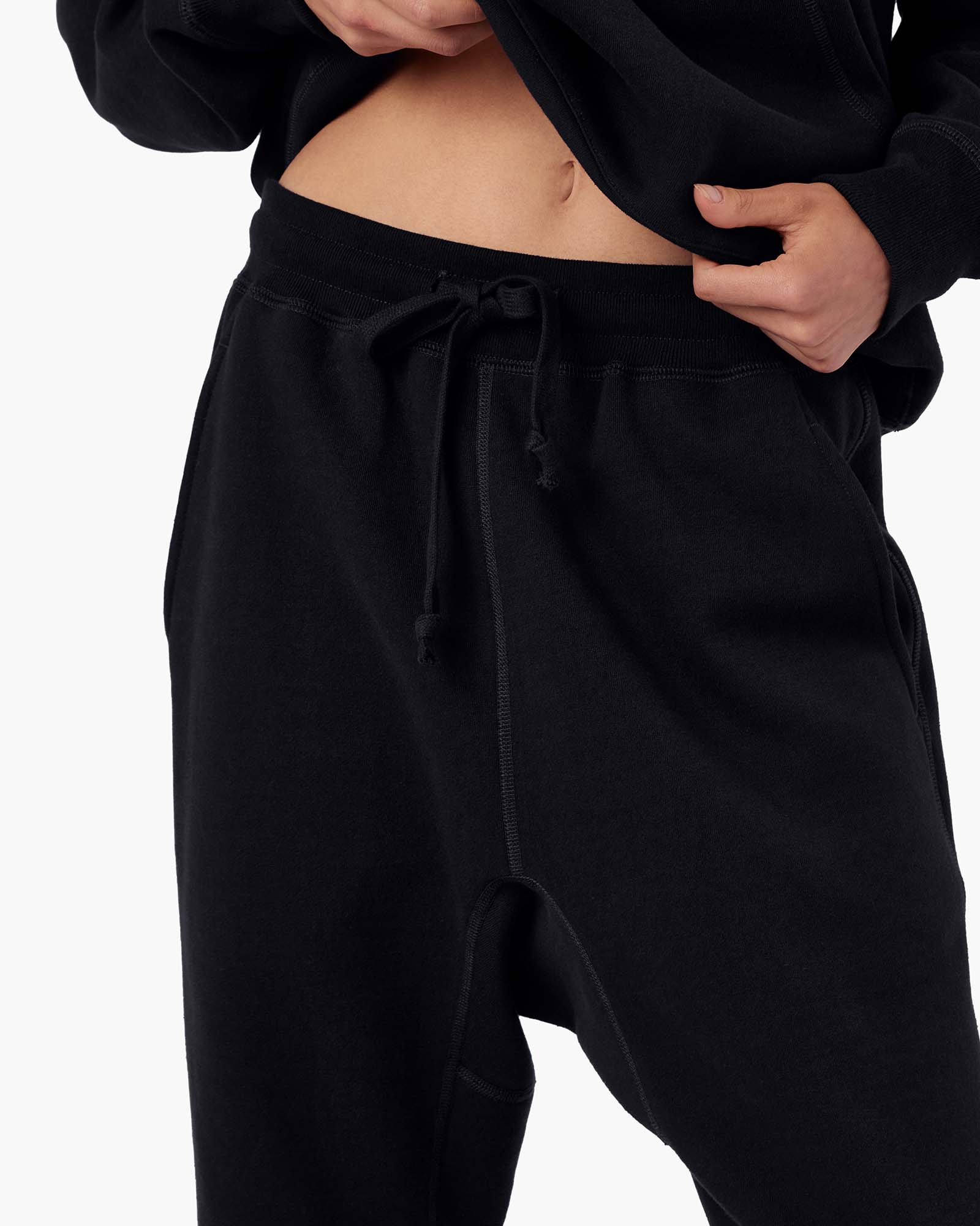 Black Women's TKEES Warm Core Jogger | LENHPX406