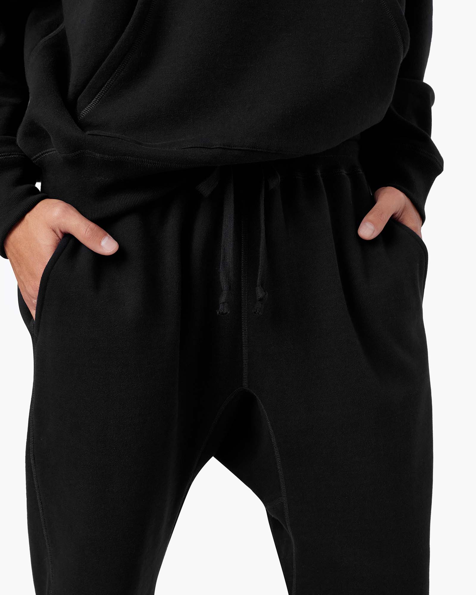 Black Women's TKEES Warm Core Jogger | LENHPX406