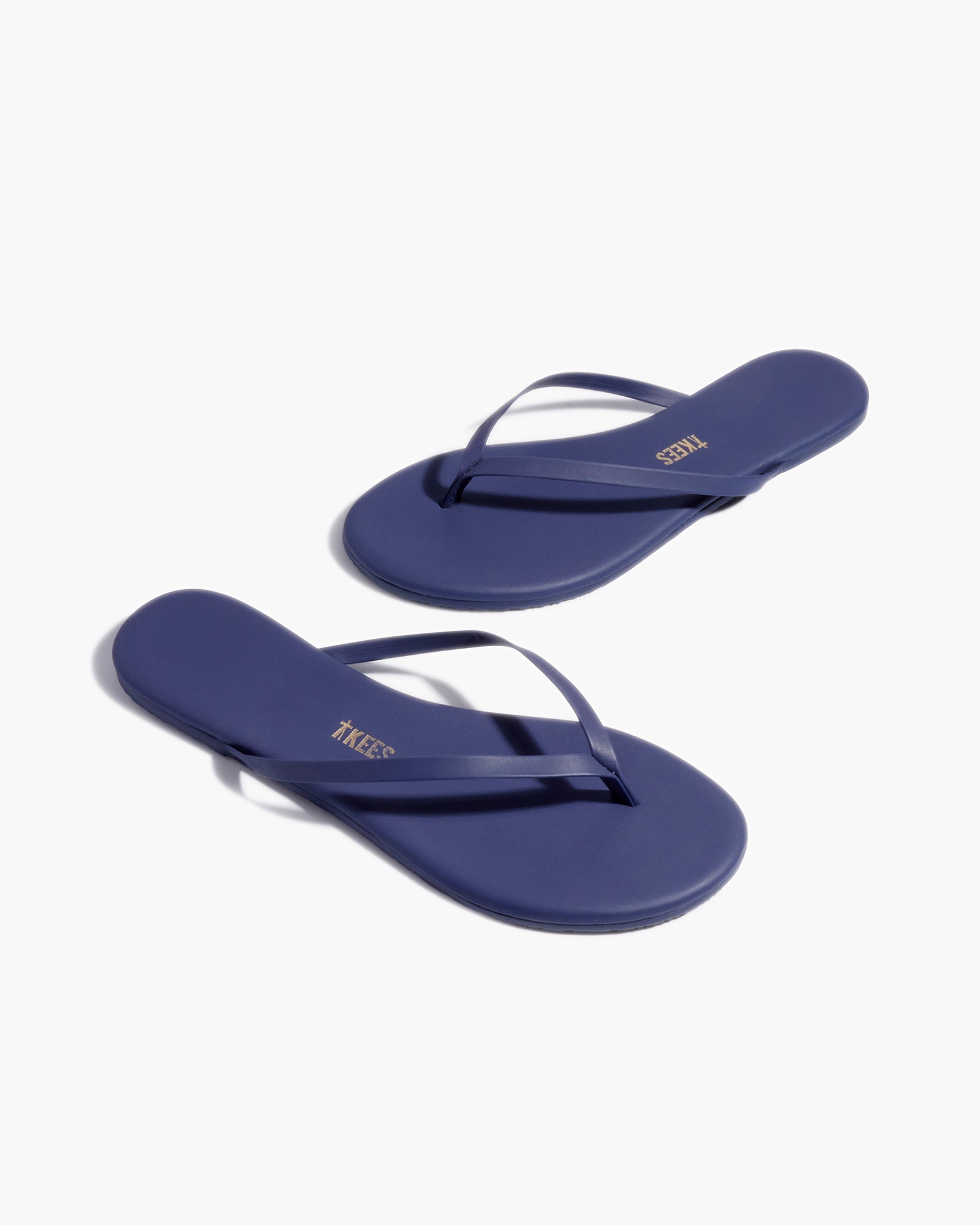 Blue Women's TKEES Lily Pigments Flip Flops | WDKERG792