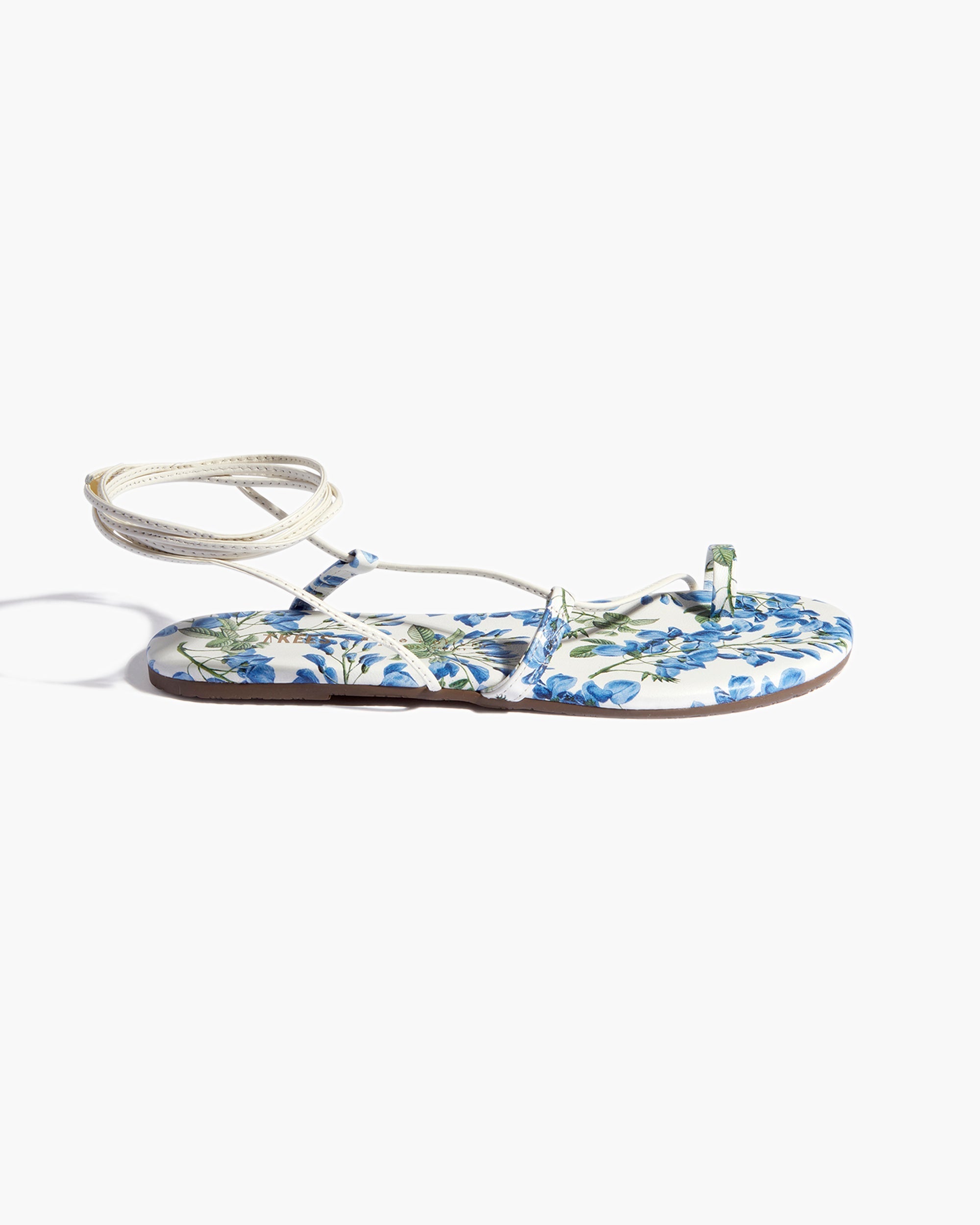 Blue Women's TKEES TKEES x Alice + Olivia Jo Sandals | EAVKIX153