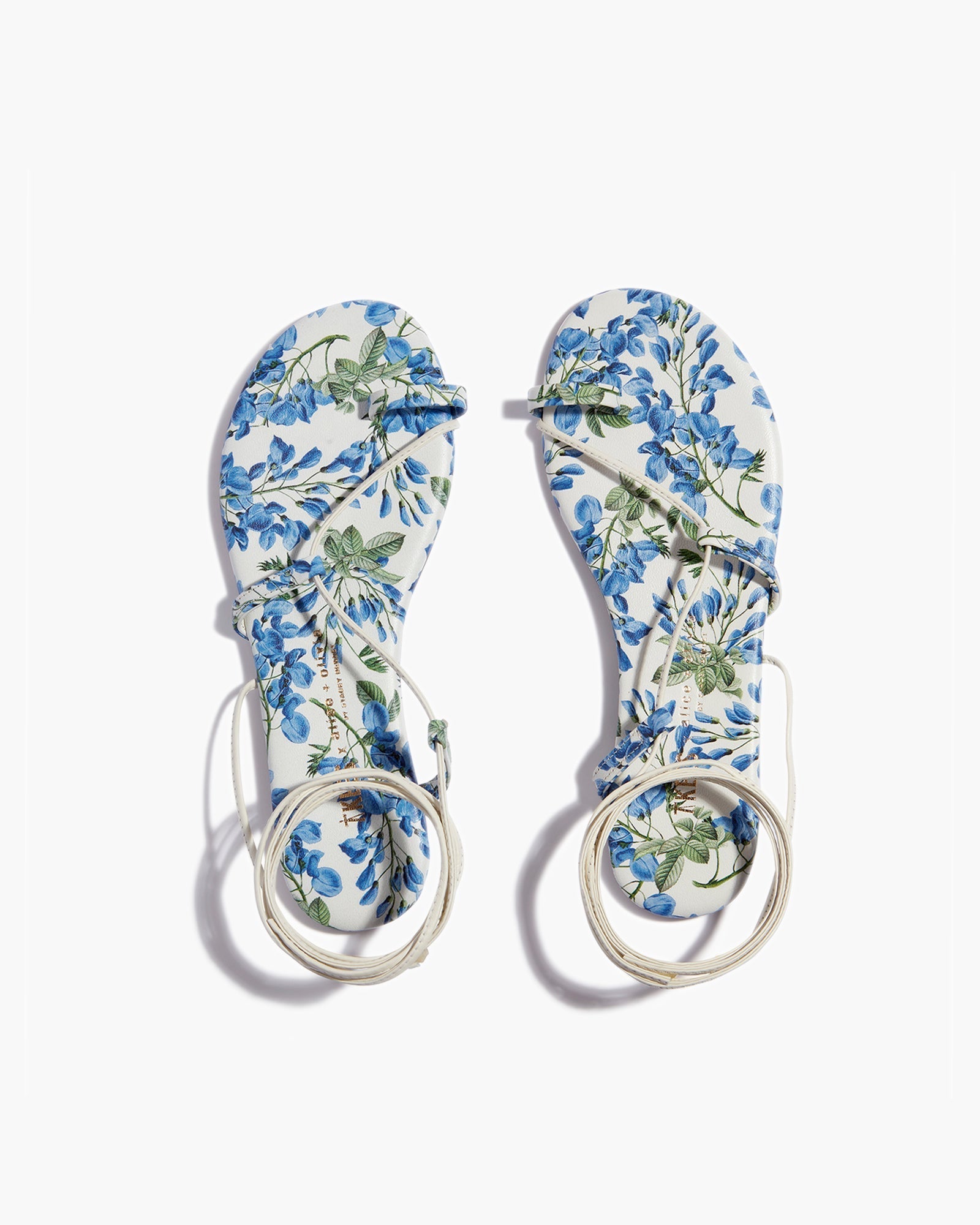 Blue Women\'s TKEES TKEES x Alice + Olivia Jo Sandals | EAVKIX153