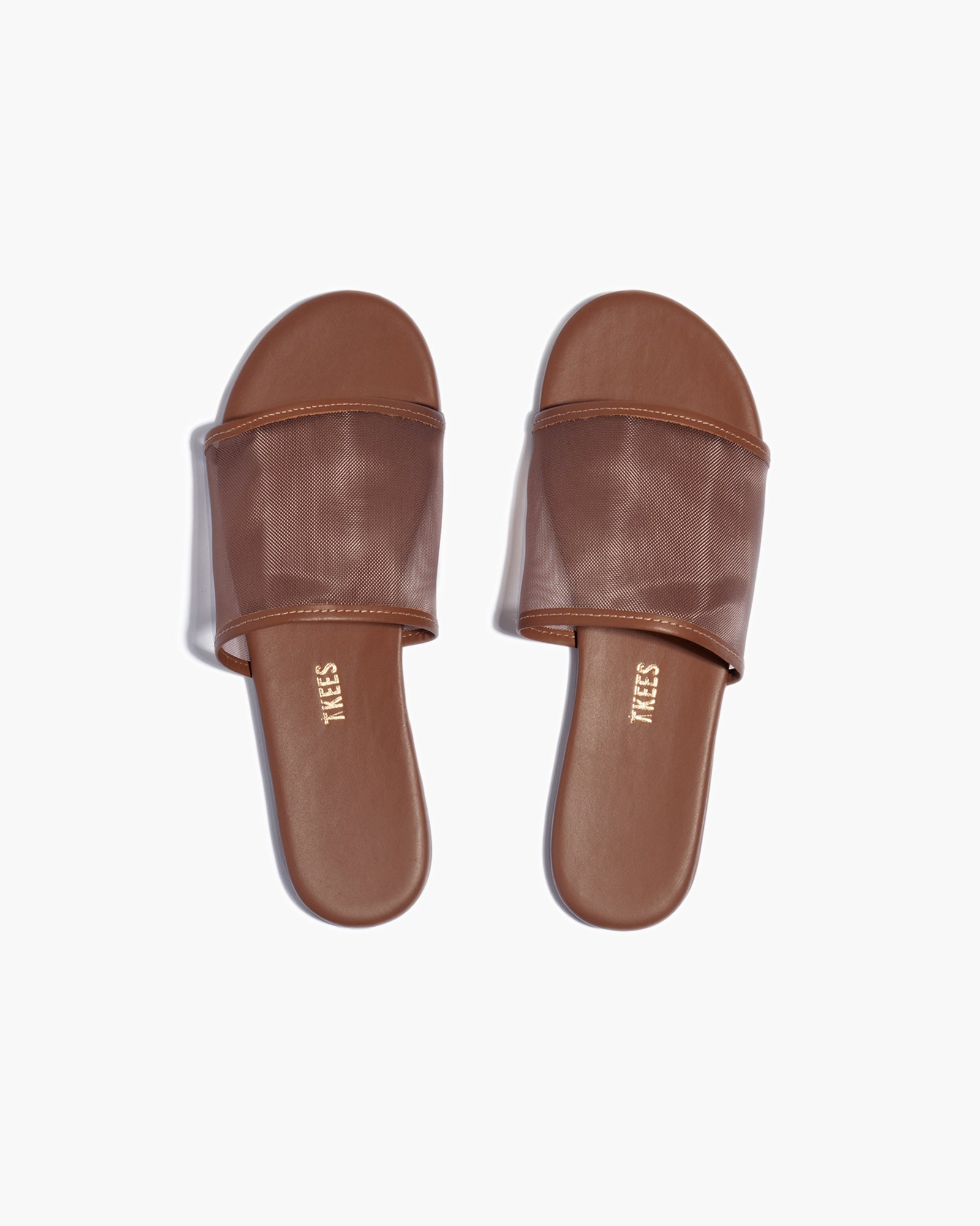 Brown Women\'s TKEES Blair Slides | QCKDTS572