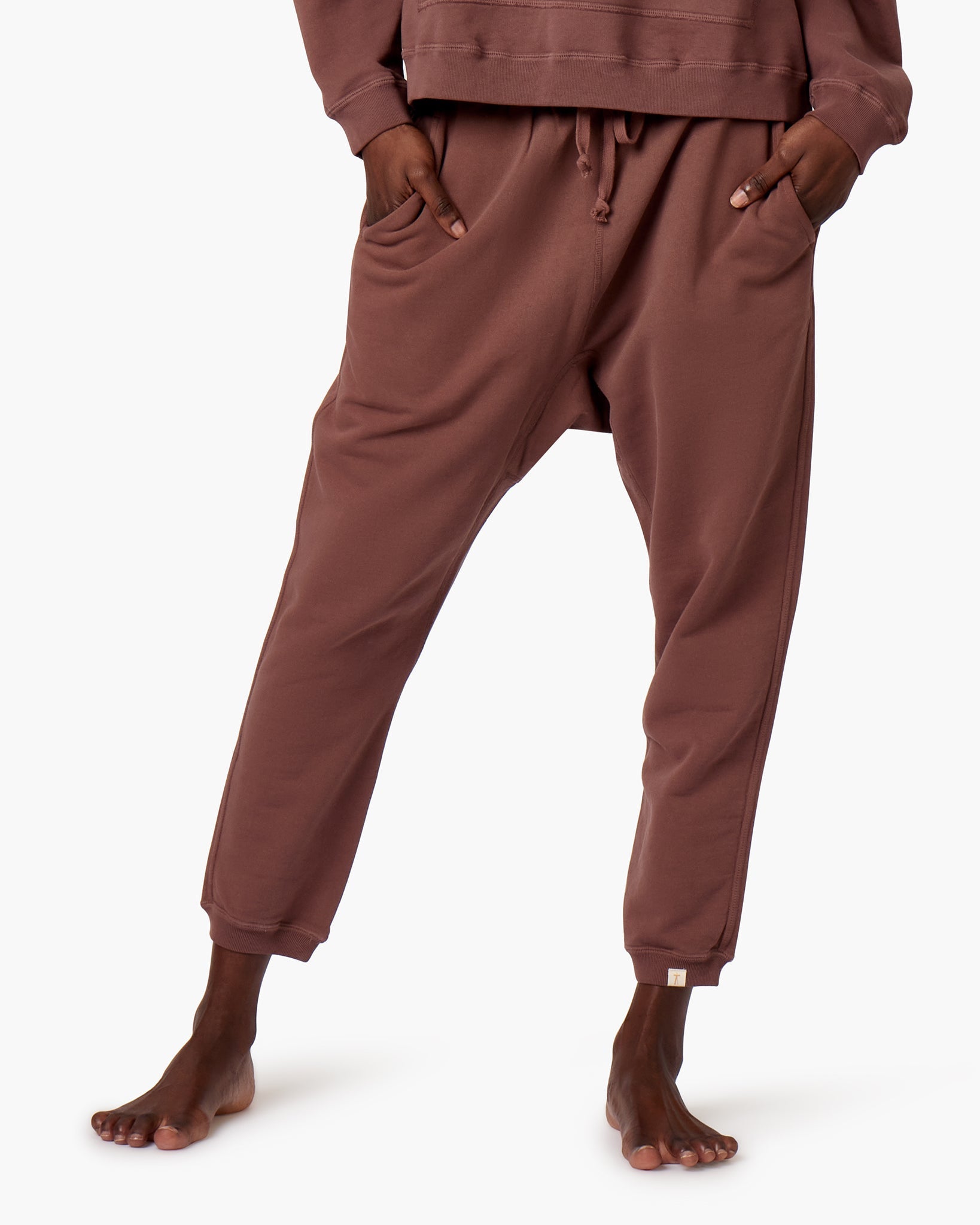 Brown Women's TKEES Core Jogger | CHOXVK805