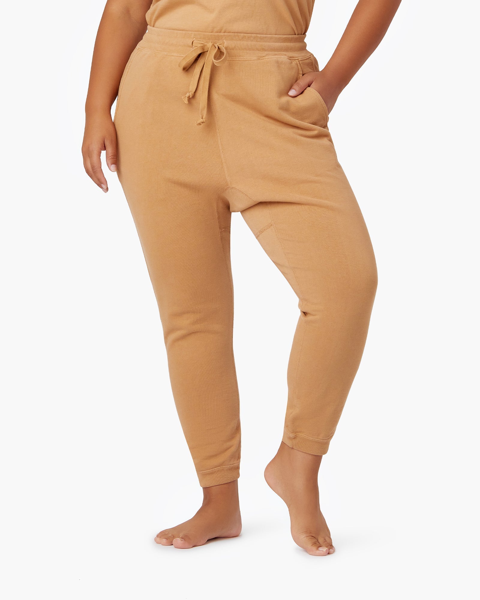 Brown Women's TKEES Core Jogger | GJBDKV463