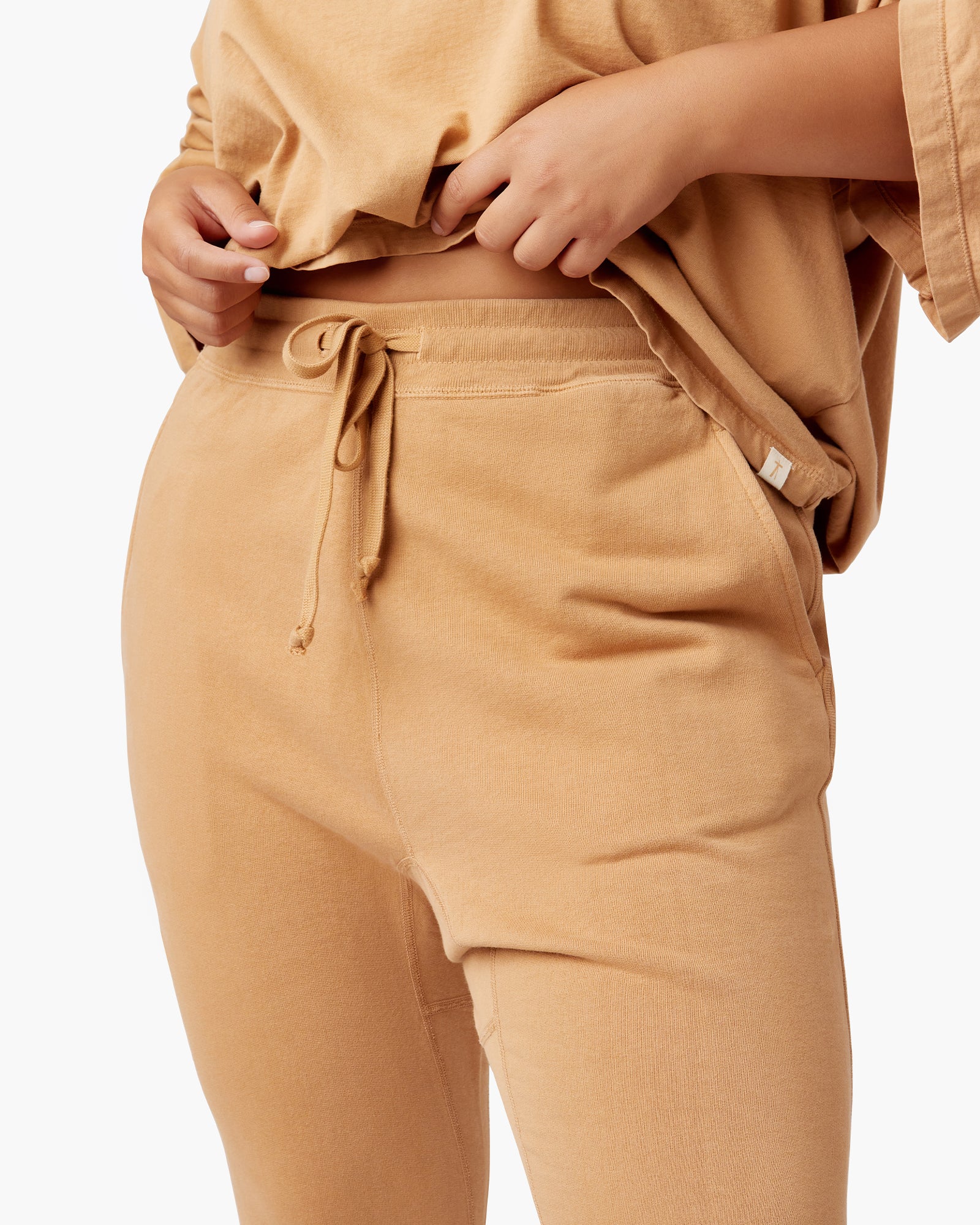 Brown Women's TKEES Core Jogger | GJBDKV463