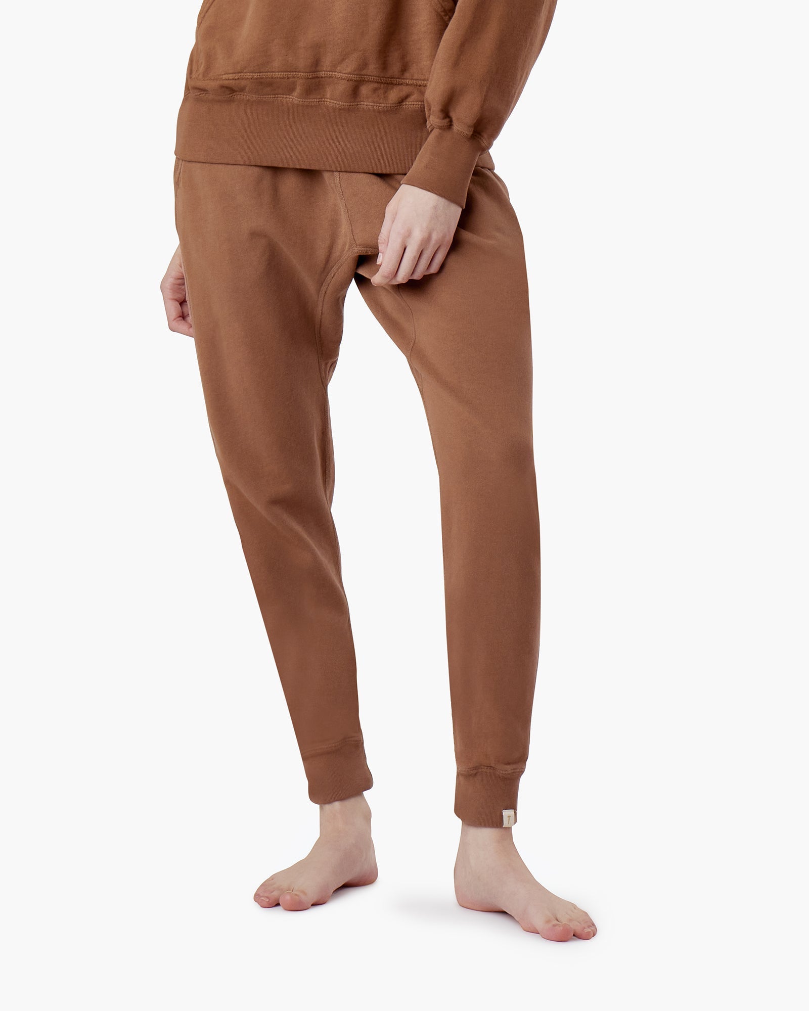 Brown Women's TKEES Core Sport Jogger | XBLFNS054