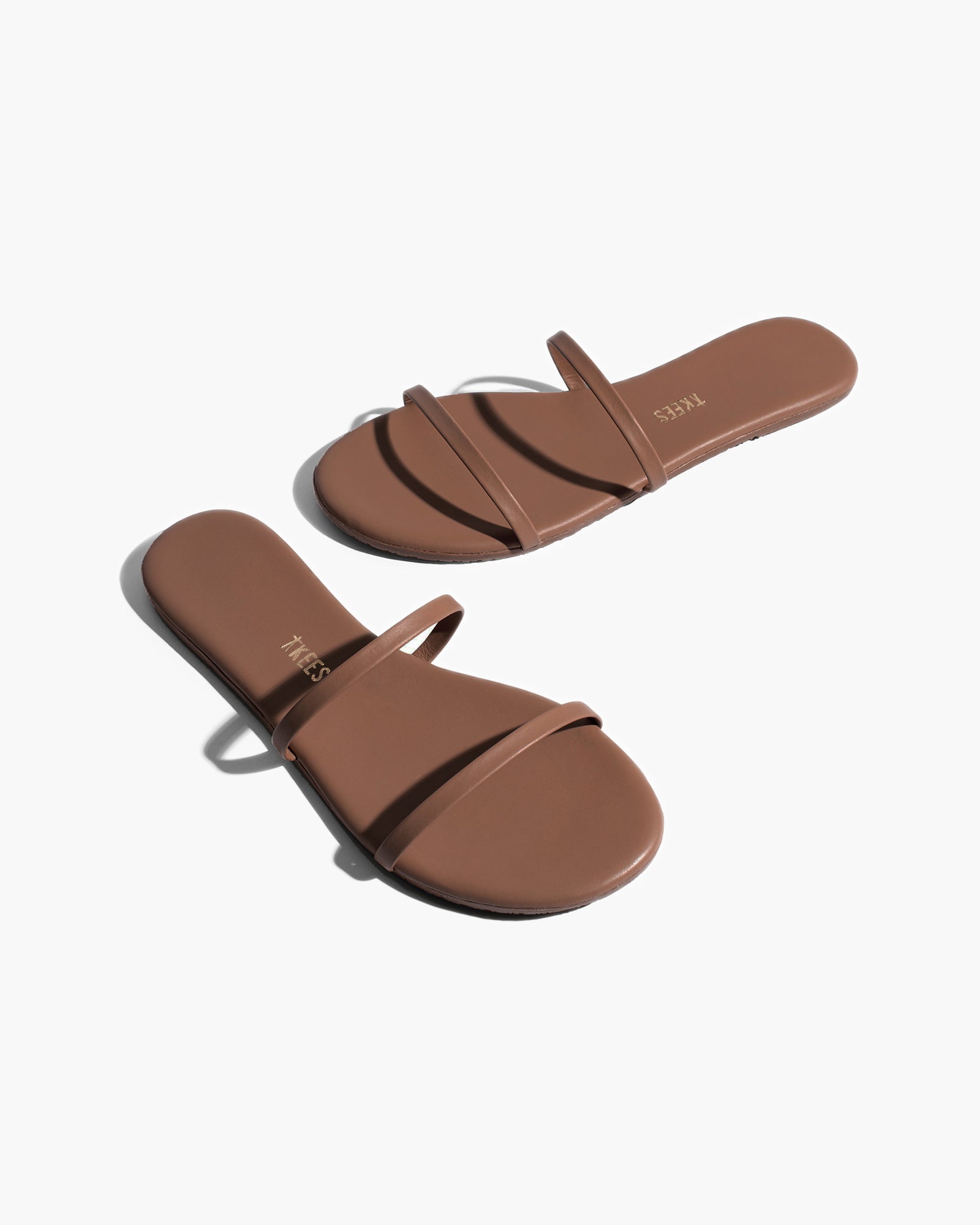 Brown Women's TKEES Gemma Sandals | FVSYMD945