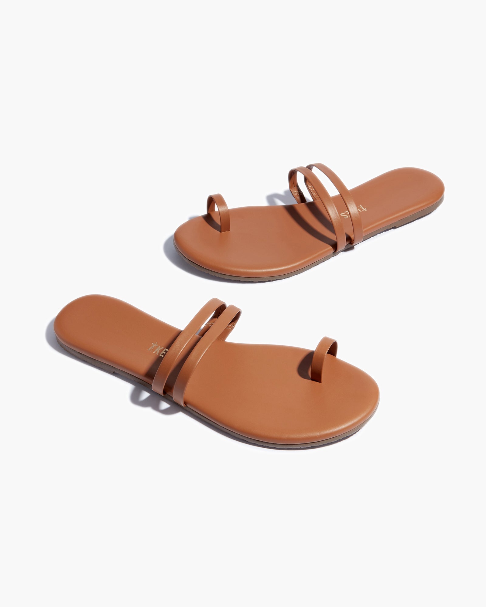 Brown Women's TKEES Leah Sandals | NCQMKJ569