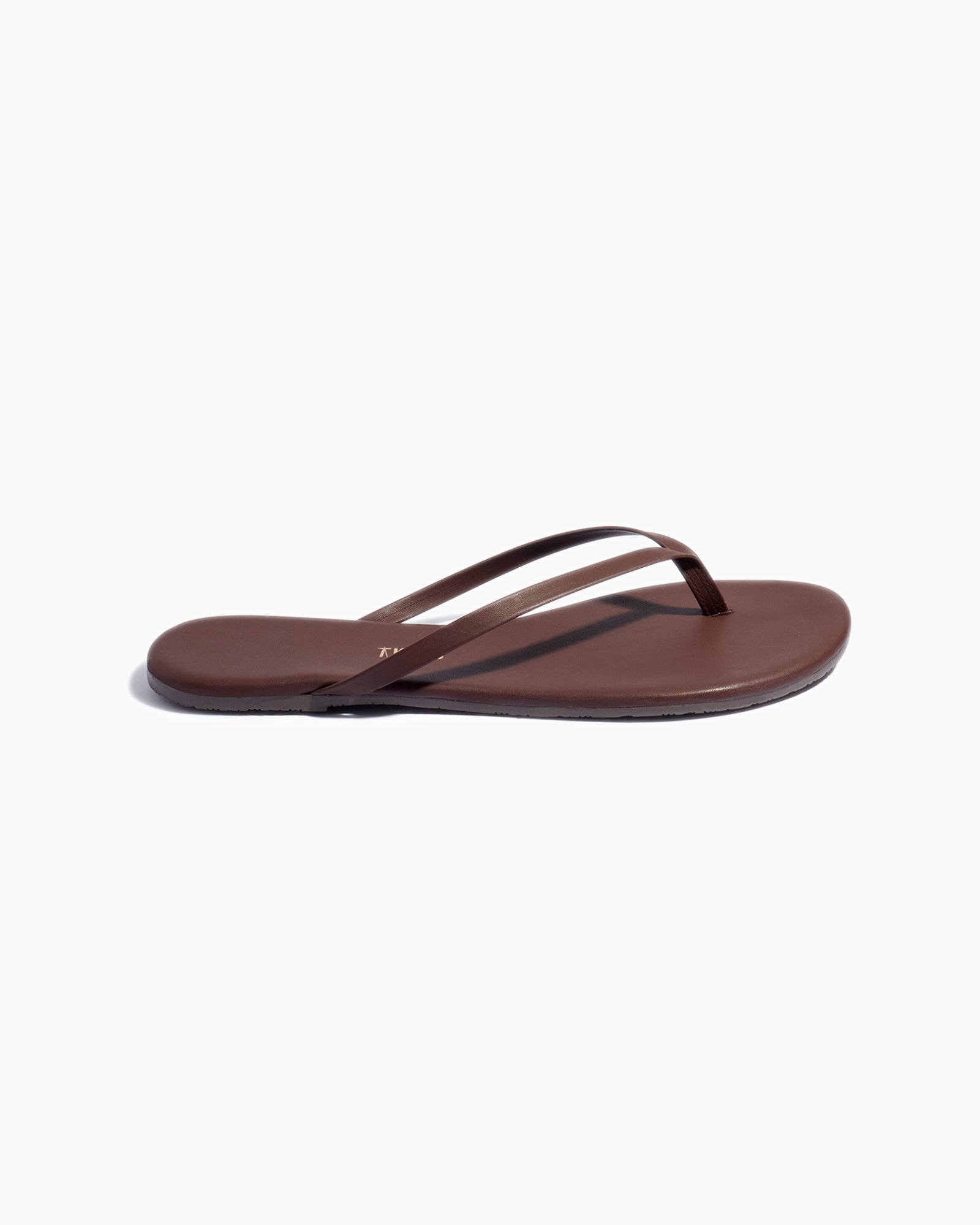 Brown Women's TKEES Lily Nudes Flip Flops | DNWSUI783