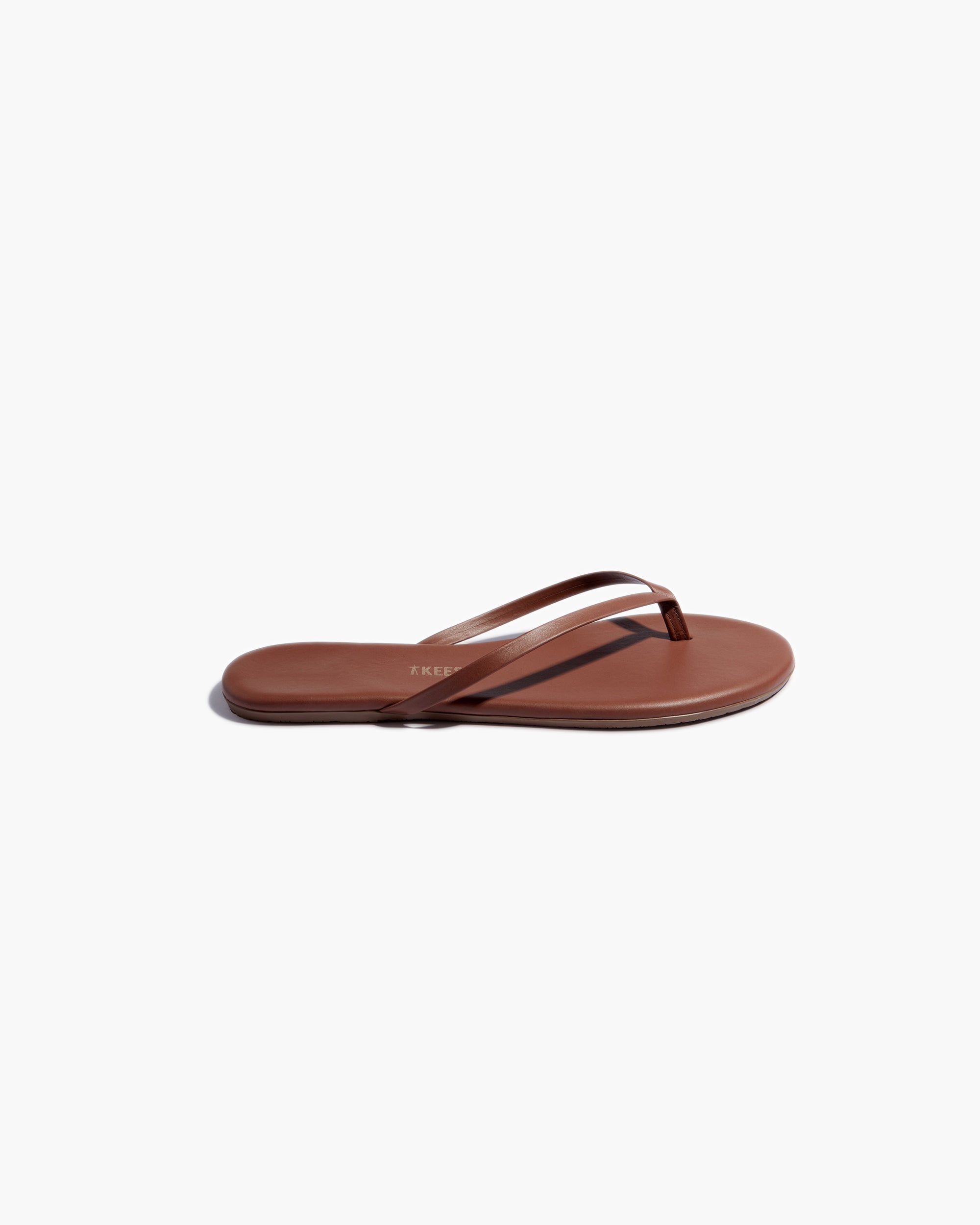 Brown Women's TKEES Lily Nudes Flip Flops | GTKVWA158