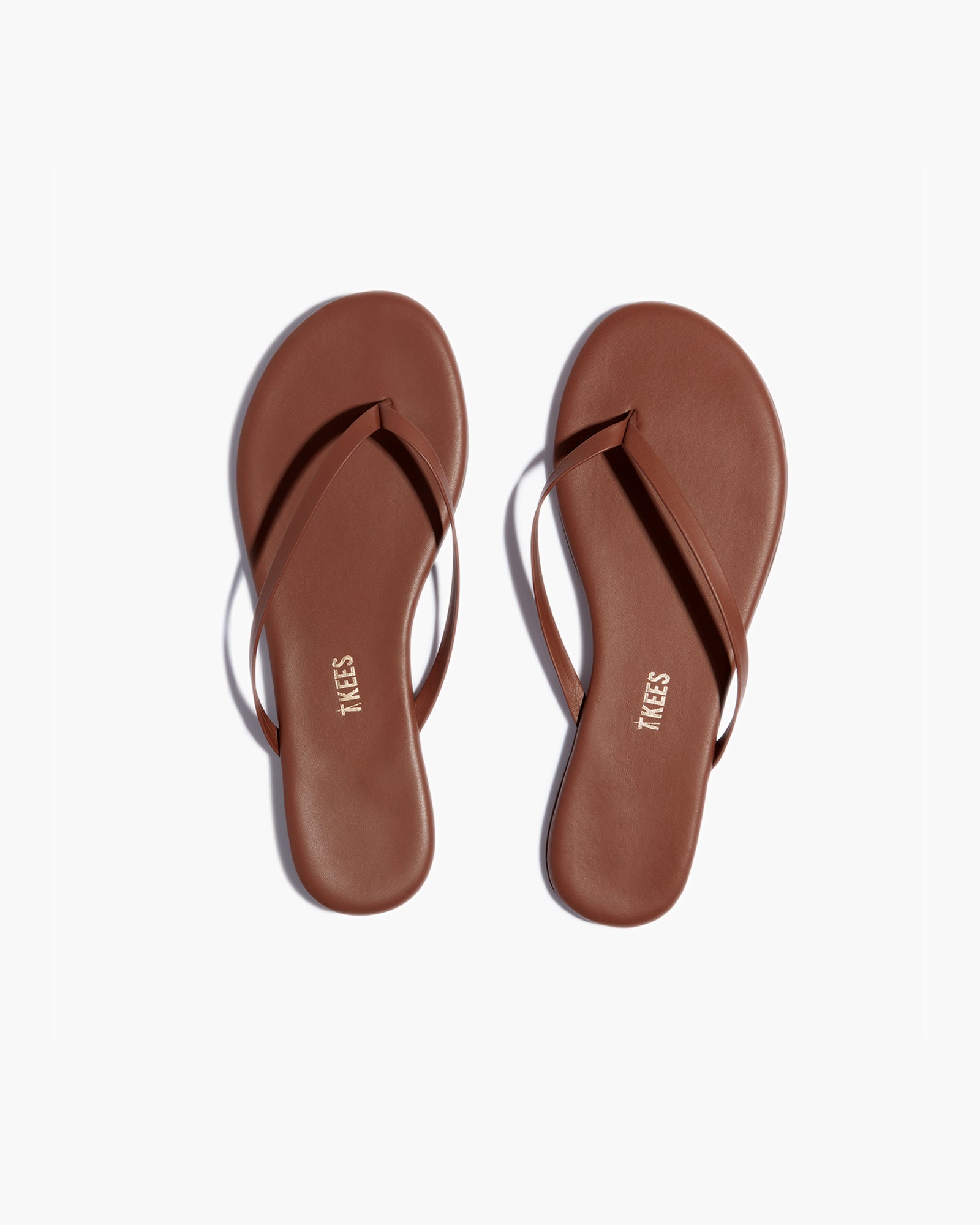 Brown Women\'s TKEES Lily Nudes Flip Flops | GTKVWA158