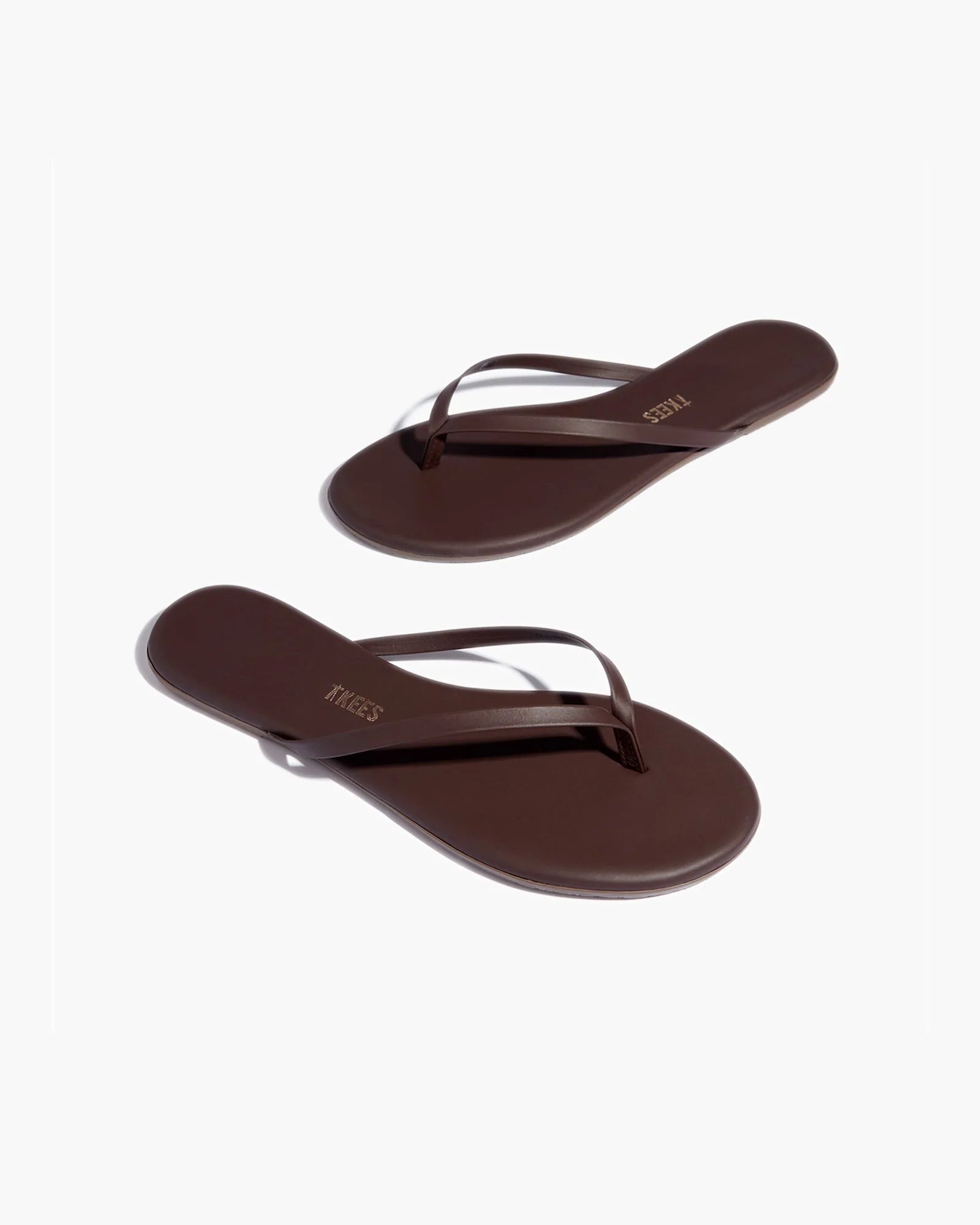 Brown Women's TKEES Lily Nudes Flip Flops | JTAUZD062