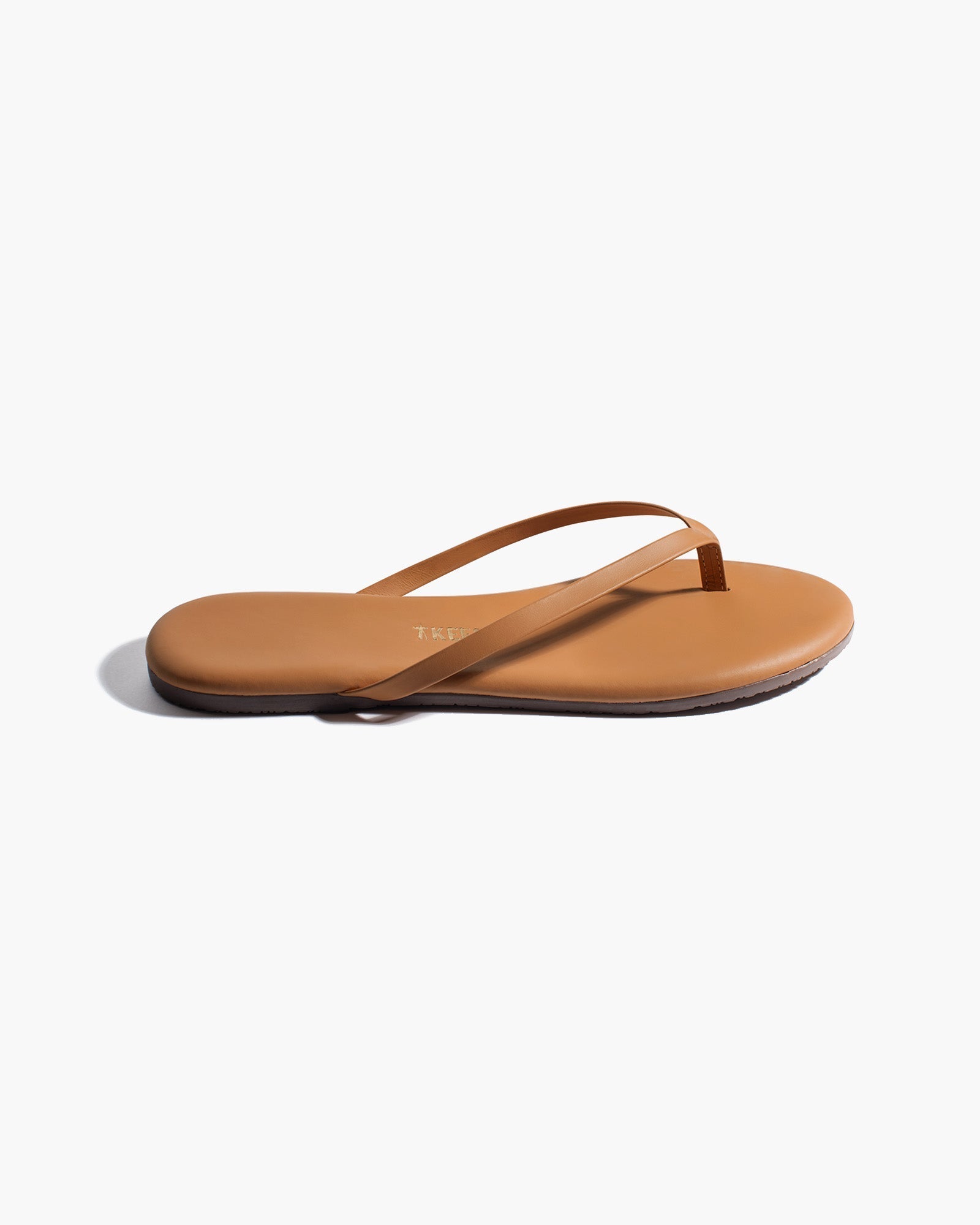 Brown Women's TKEES Lily Nudes Flip Flops | TBVURQ048