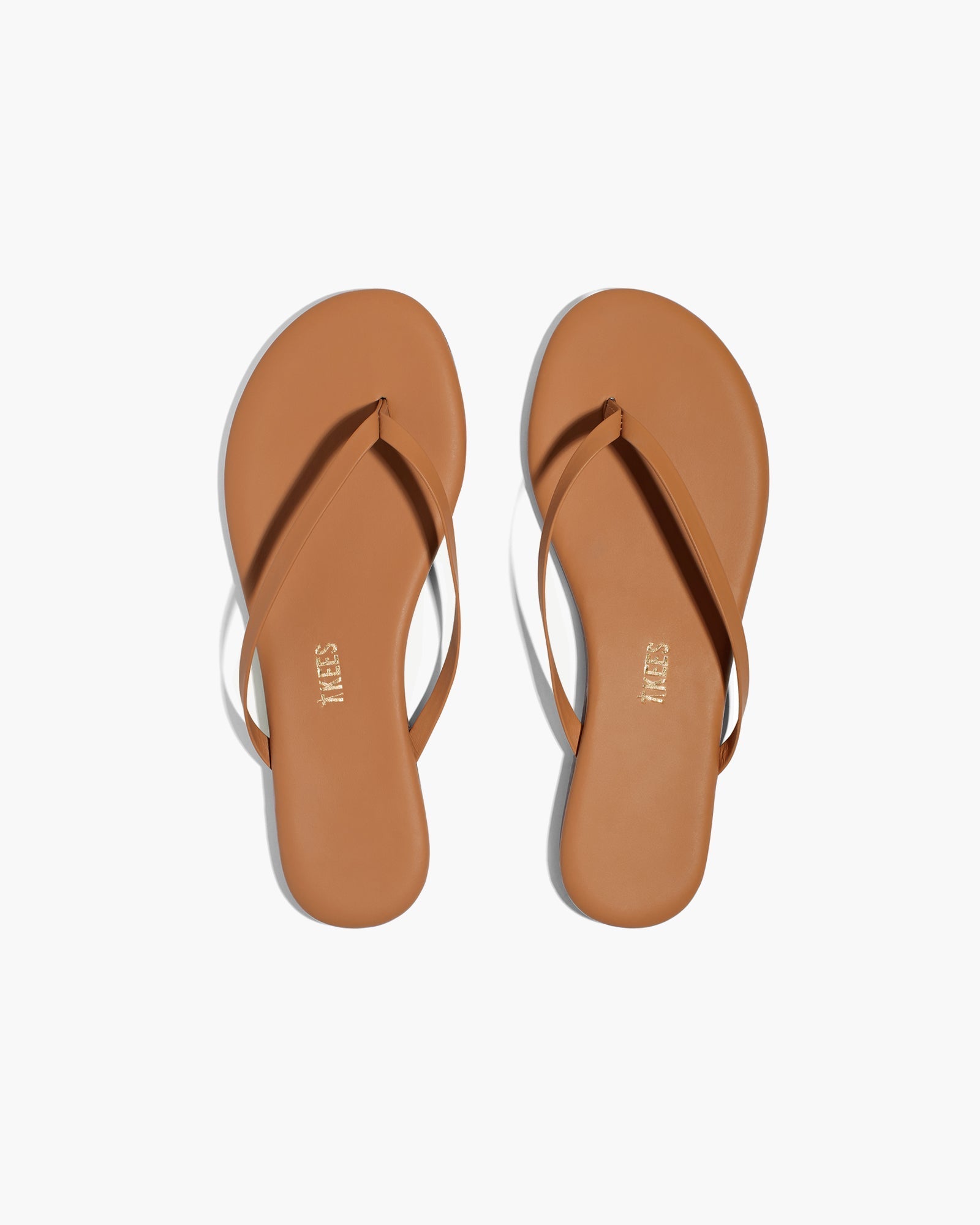 Brown Women\'s TKEES Lily Nudes Flip Flops | TBVURQ048