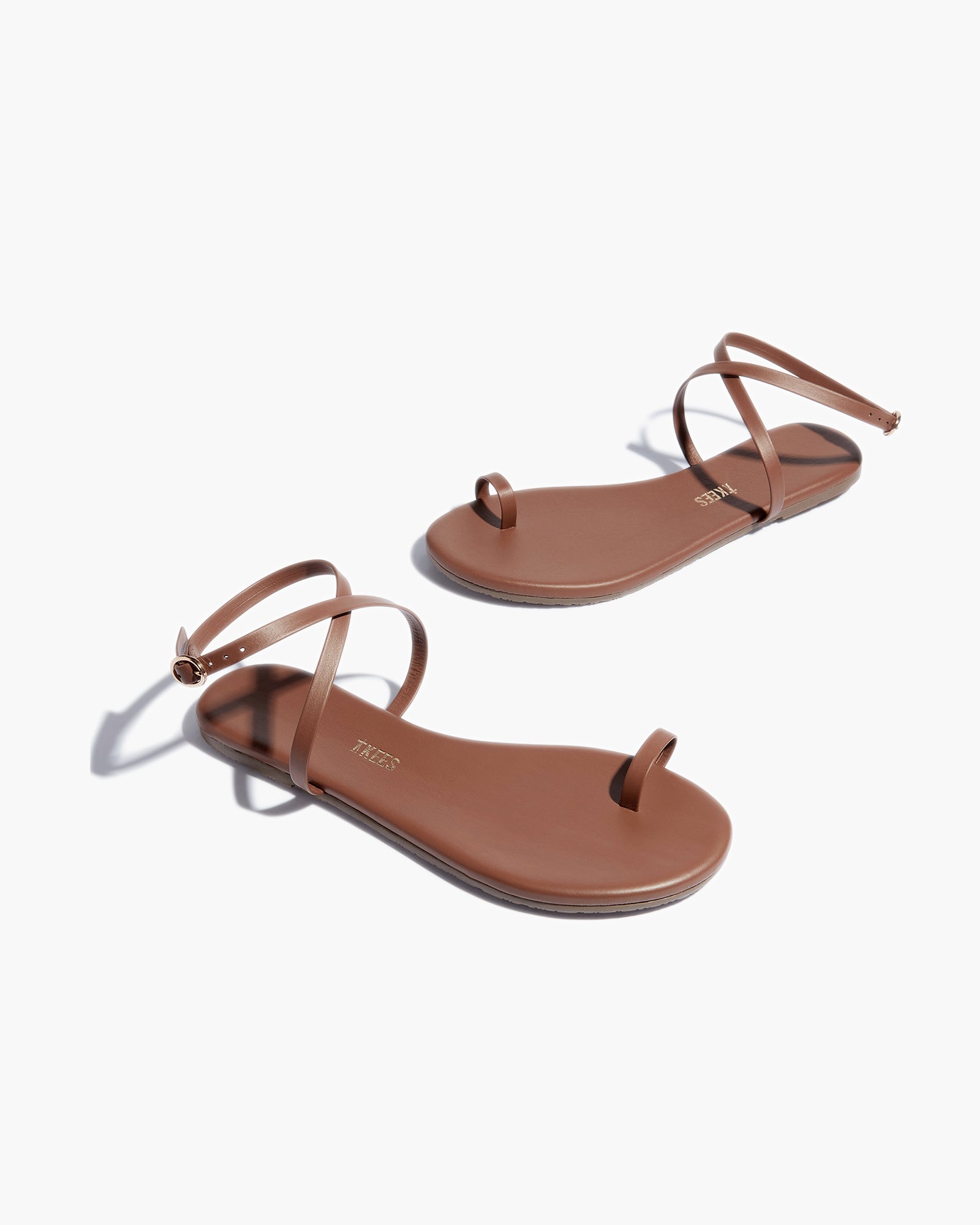 Brown Women's TKEES Phoebe Sandals | UQLTGA271