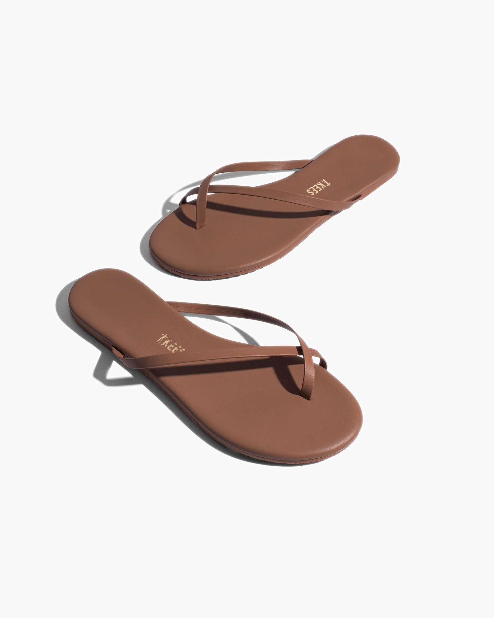 Brown Women's TKEES Riley Sandals | VPDFKU803