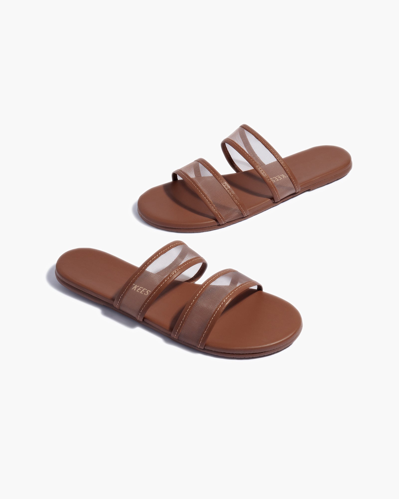 Brown Women's TKEES Viv Slides | COEKYD854