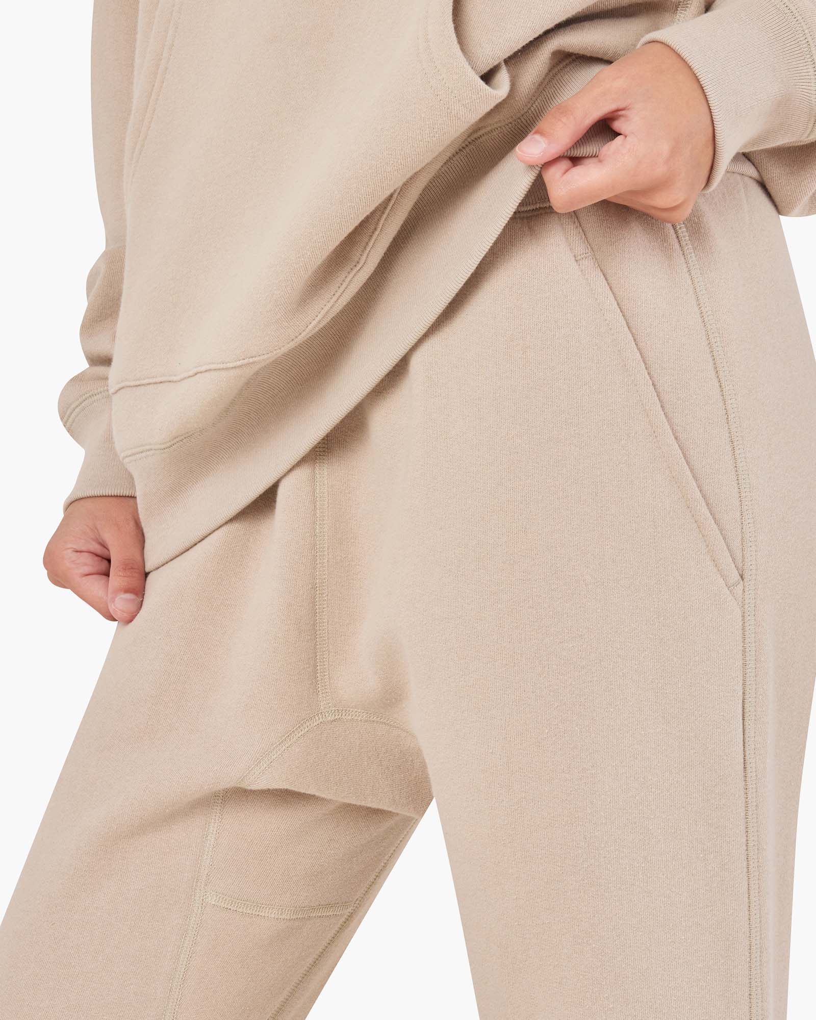 Brown Women's TKEES Warm Core Sport Jogger | EBGTXH354