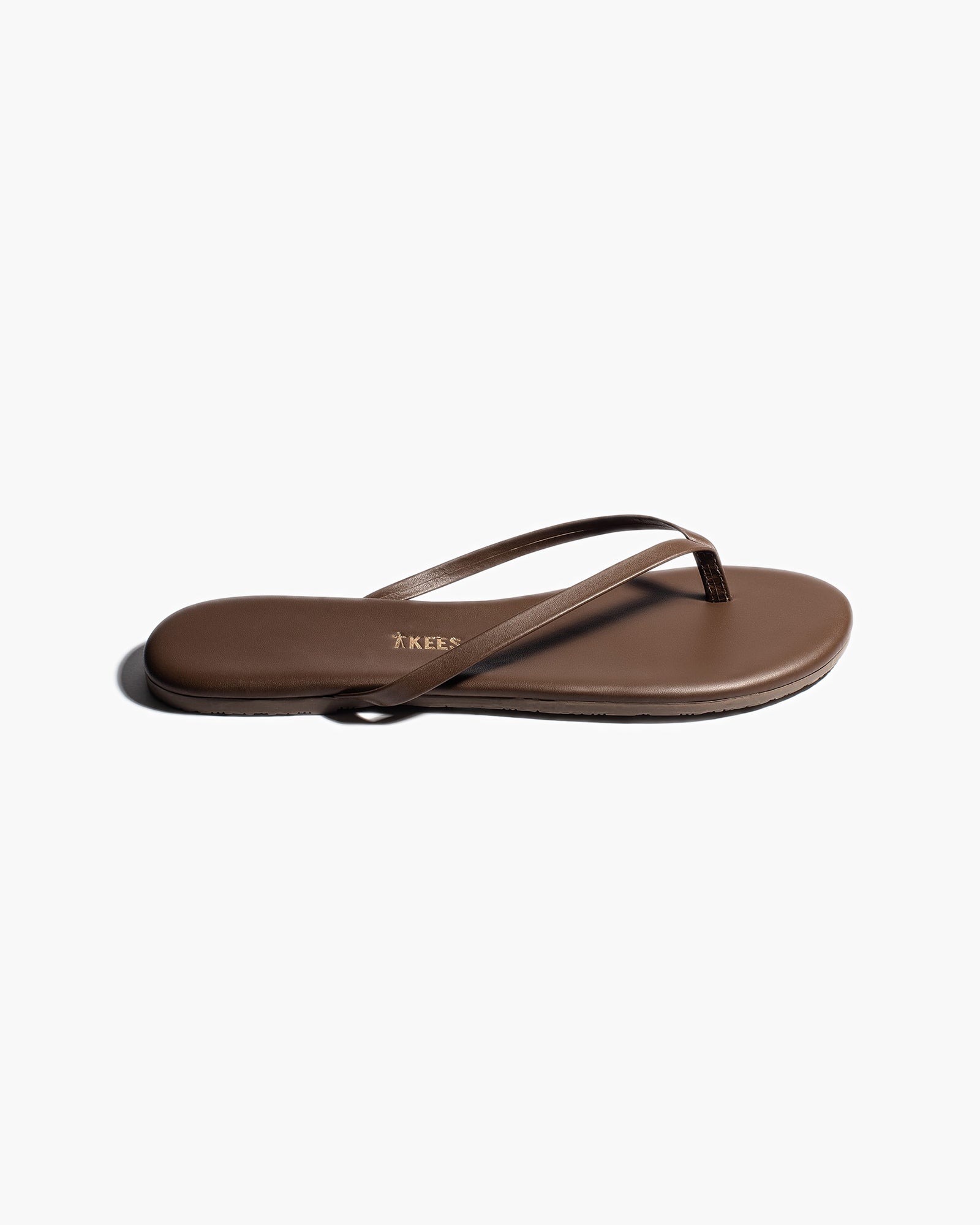 Coffee Women's TKEES Lily Liners Flip Flops | ERSMGX537