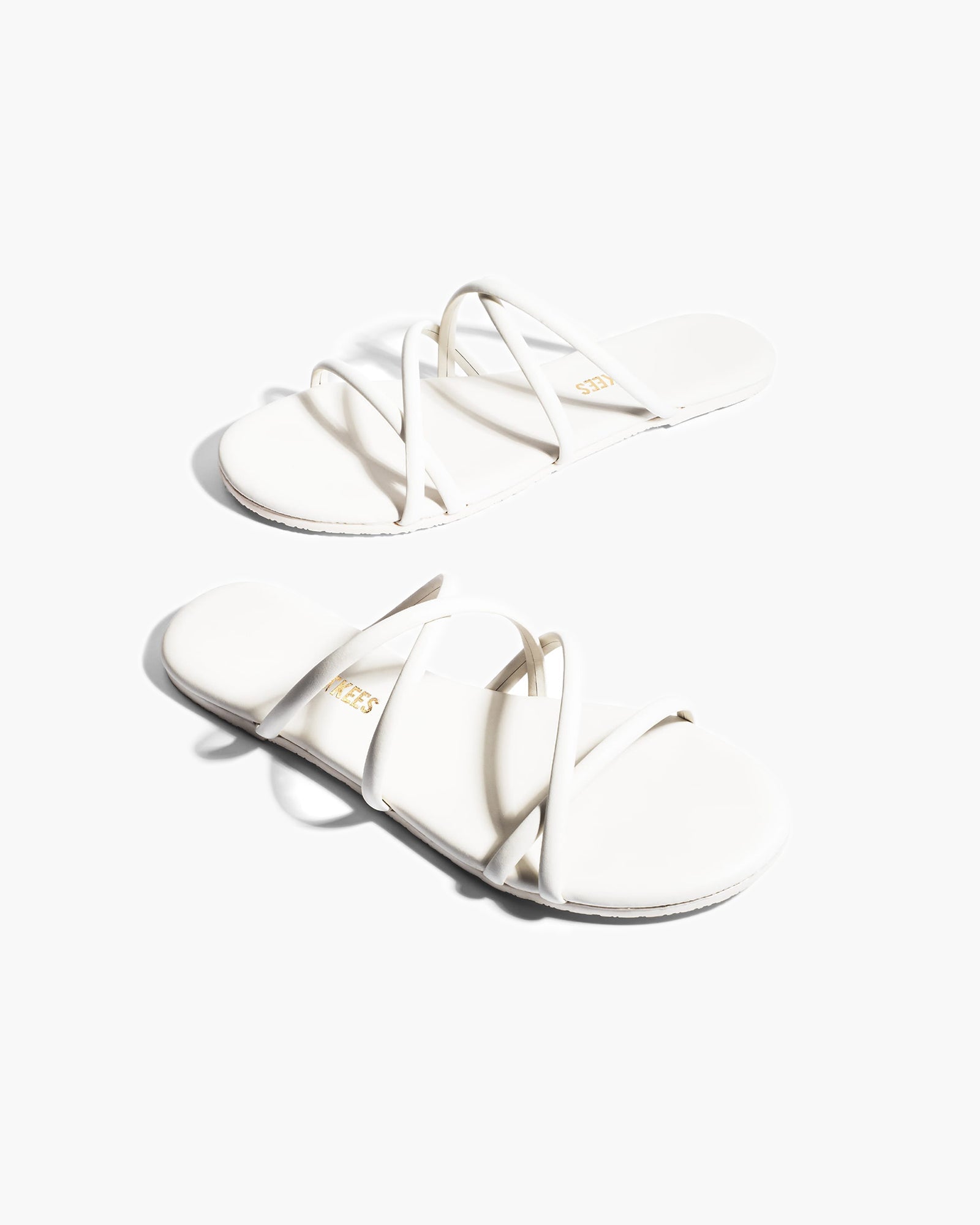 Cream Women's TKEES Sloane Sandals | YOJRSZ835