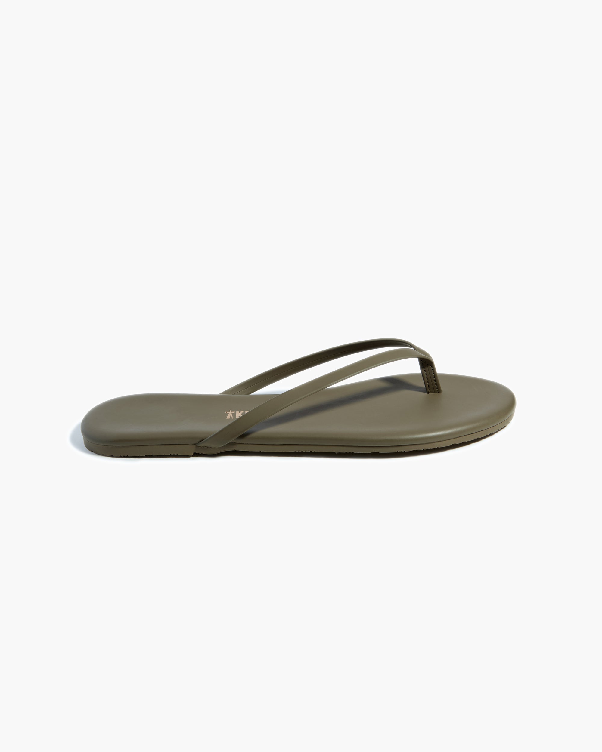 Green Women's TKEES Lily Vegan Flip Flops | LEGBNA269