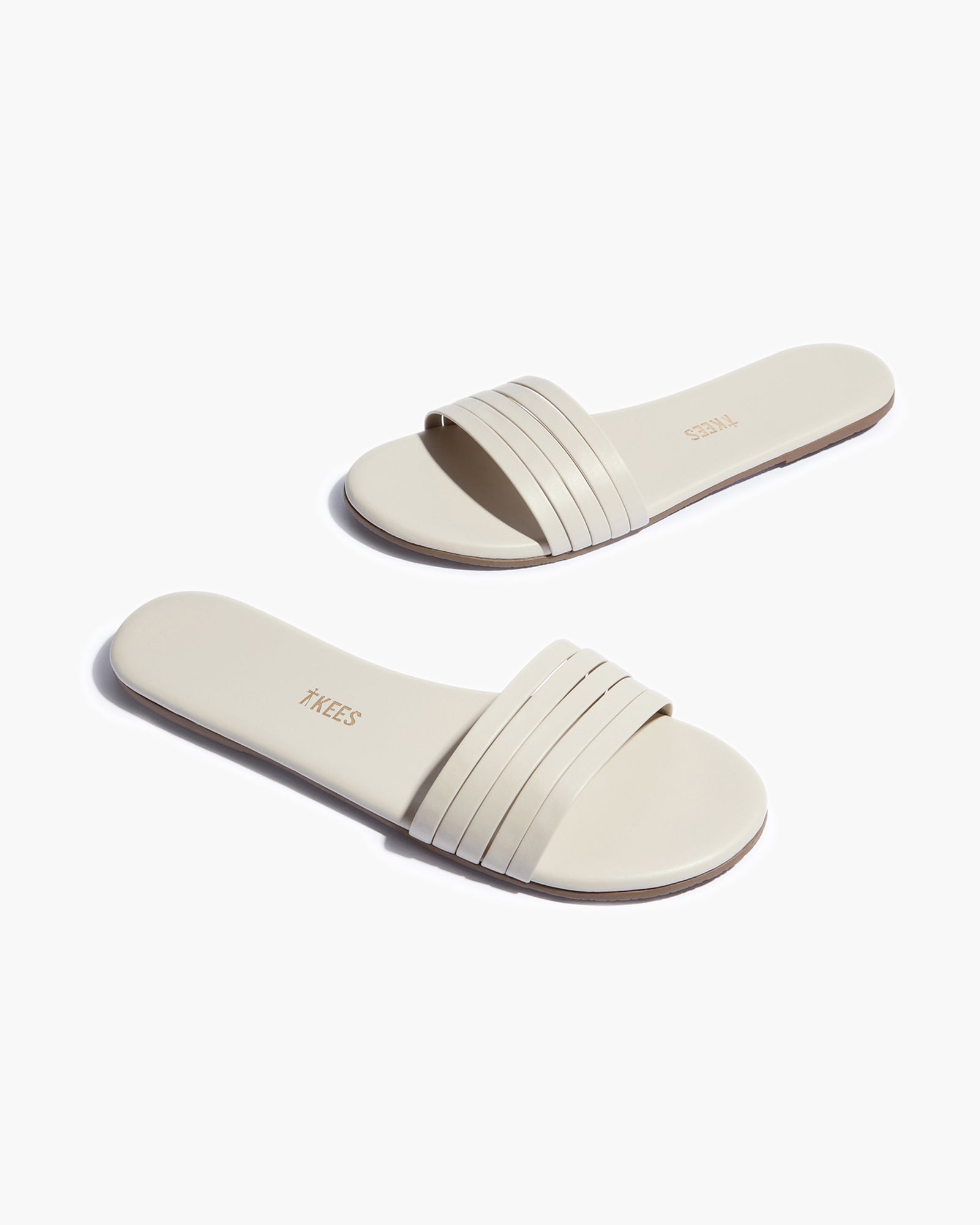 Grey Women's TKEES Austyn Slides | UCGNAW293