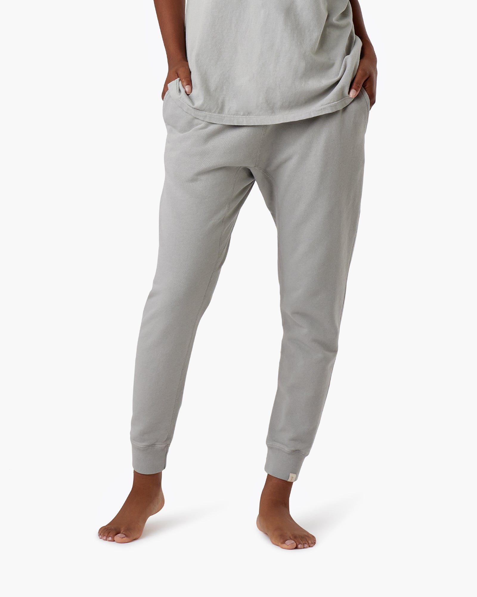 Grey Women's TKEES Core Sport Jogger | IYGTBN659