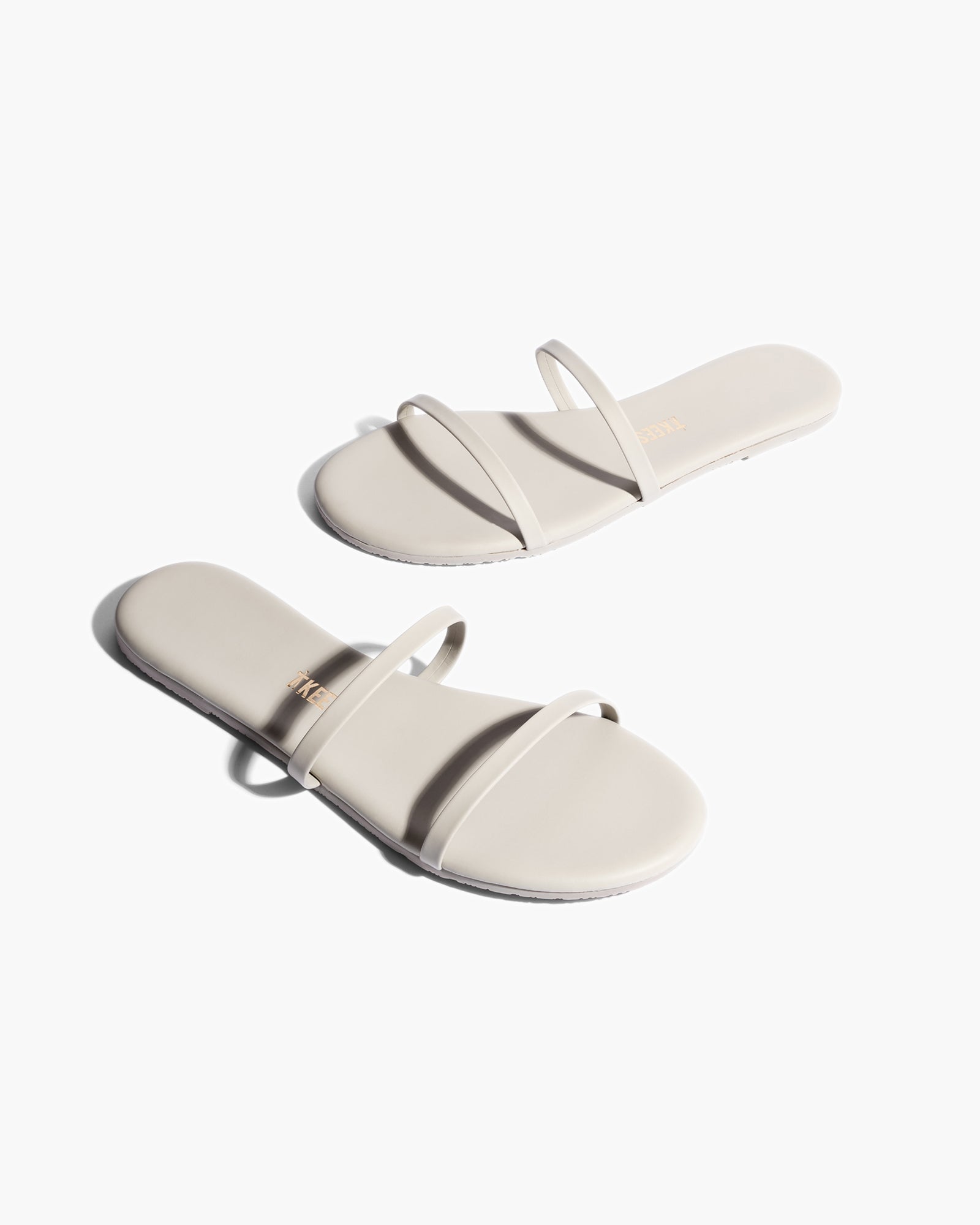 Grey Women's TKEES Gemma Vegan Sandals | PADUKZ409