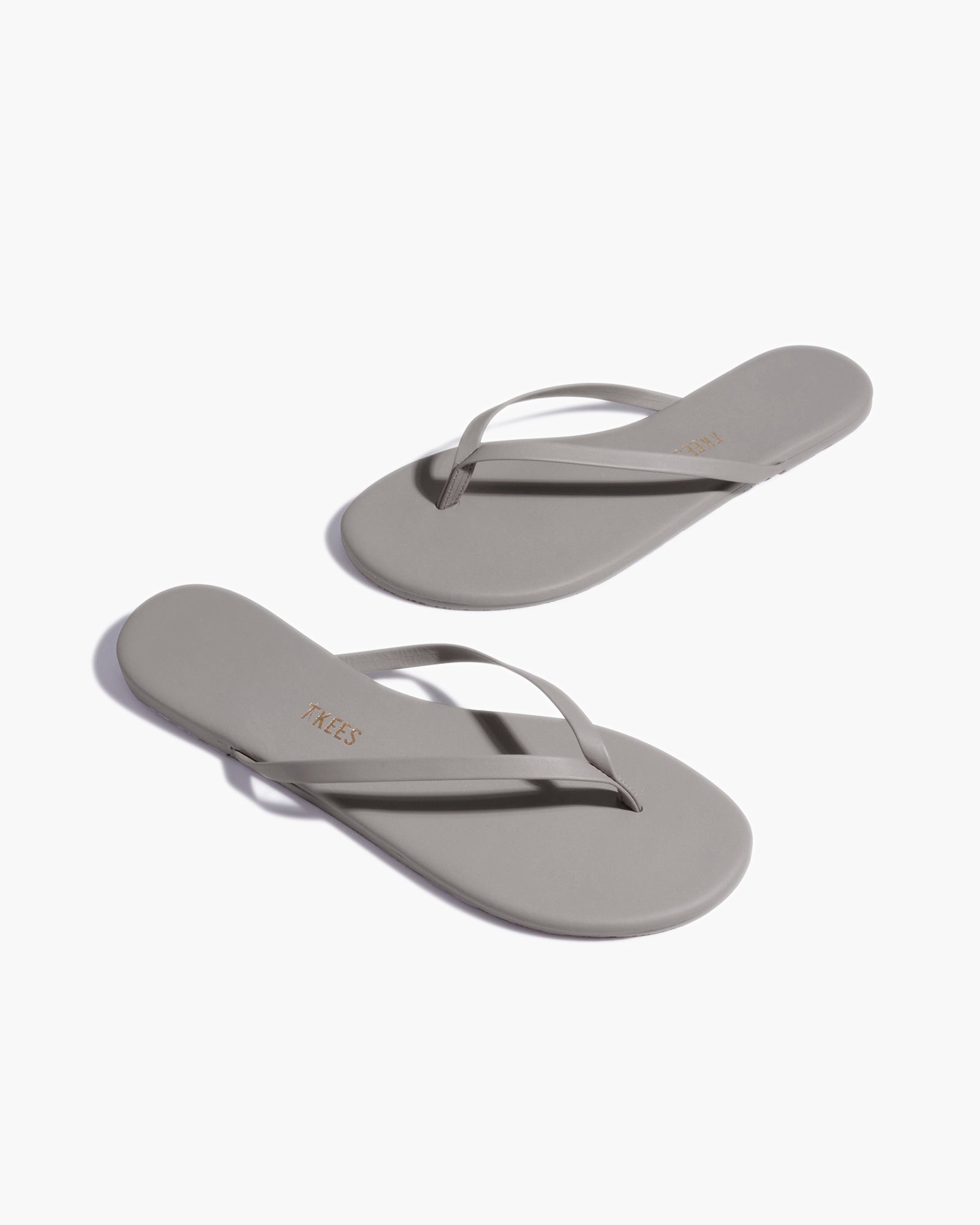 Grey Women's TKEES Lily Pigments Flip Flops | ZHXKRU796