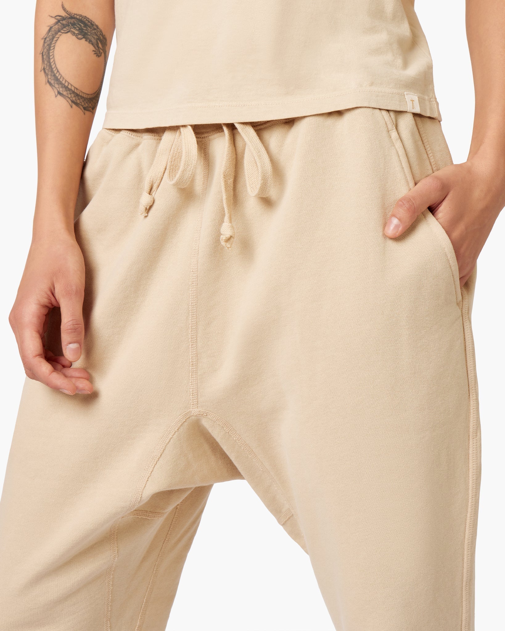 Khaki Women's TKEES Core Jogger | YJBSUX320