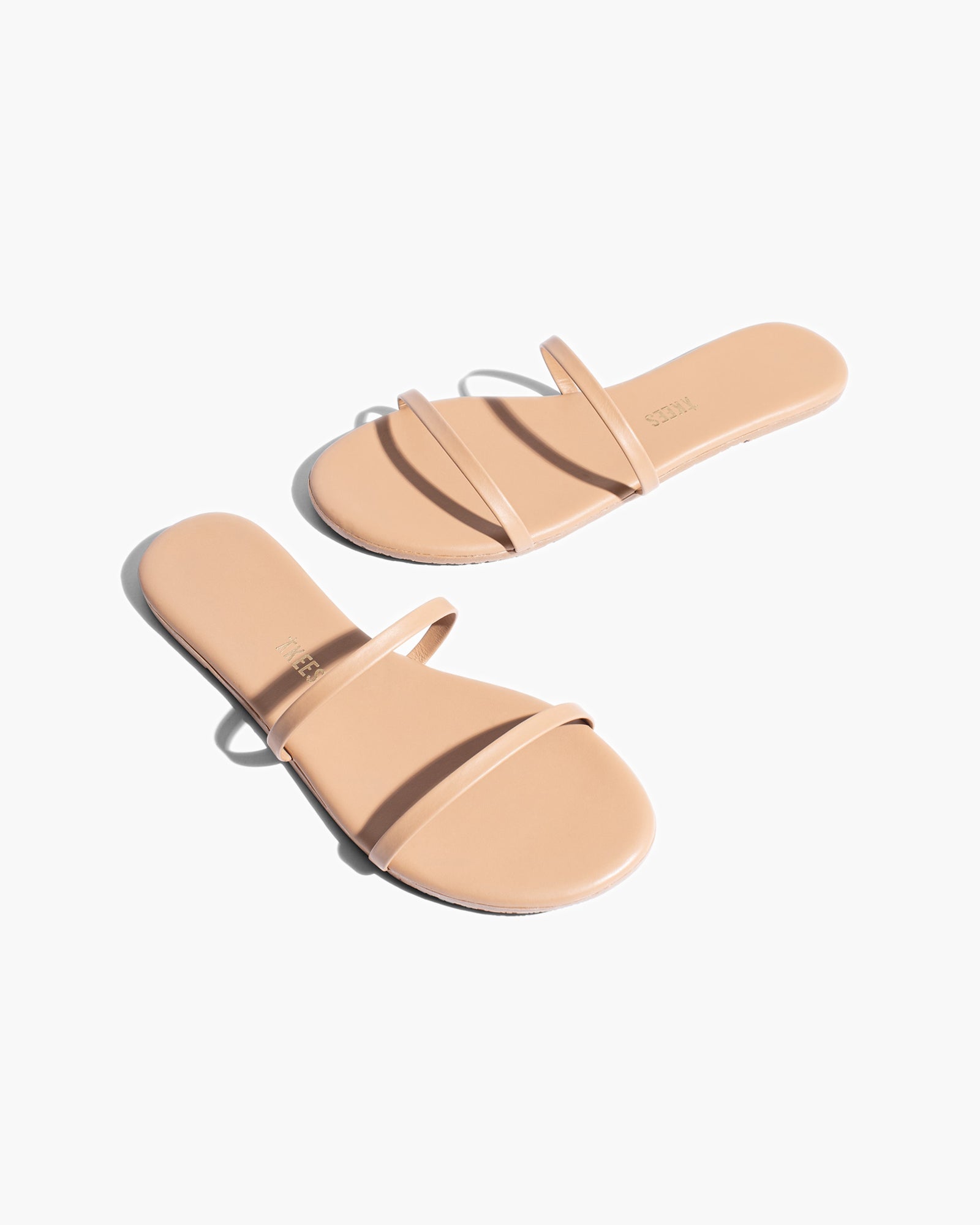 Khaki Women's TKEES Gemma Sandals | MQVGDJ892