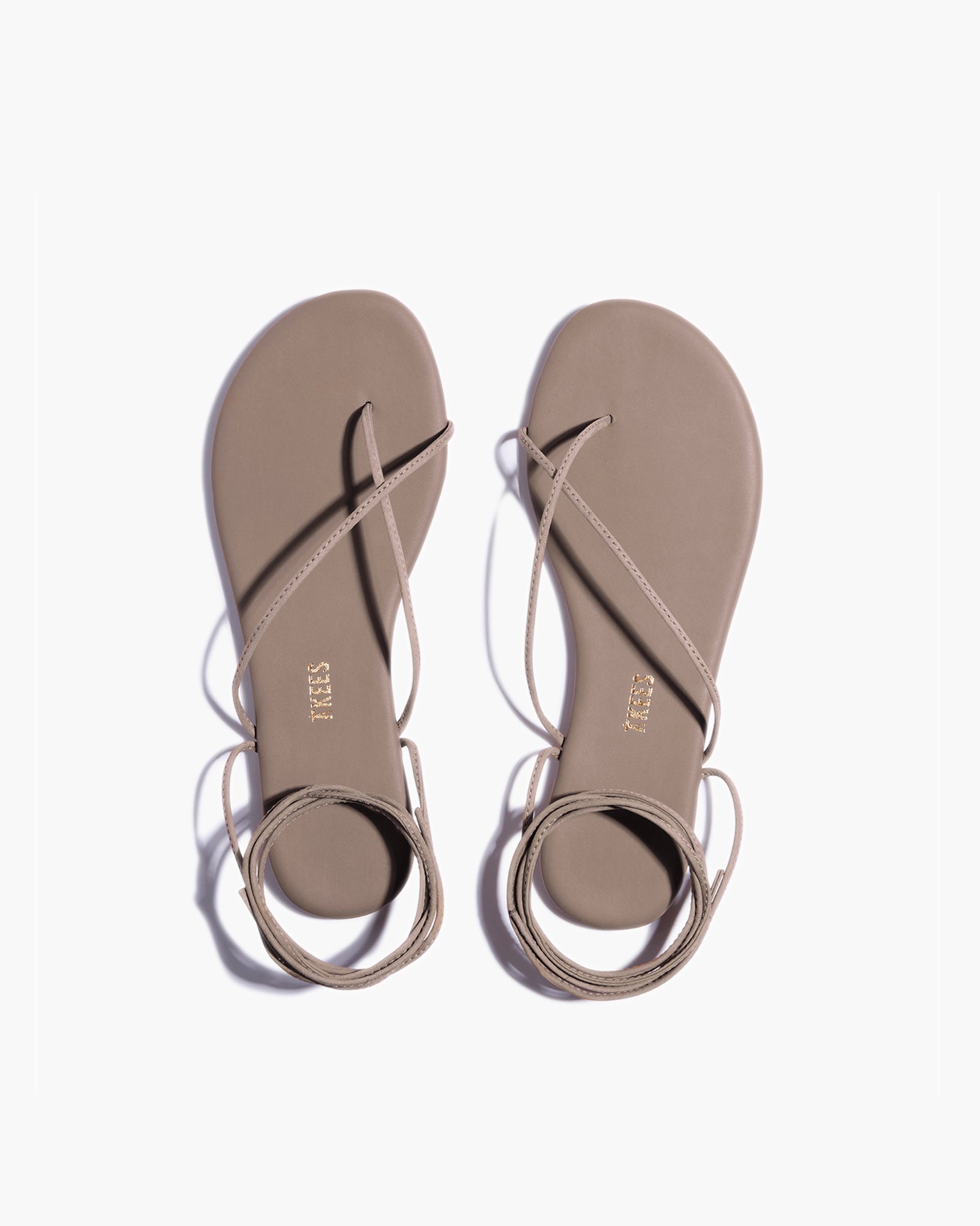 Khaki Women\'s TKEES Roe Sandals | EFBGRV328