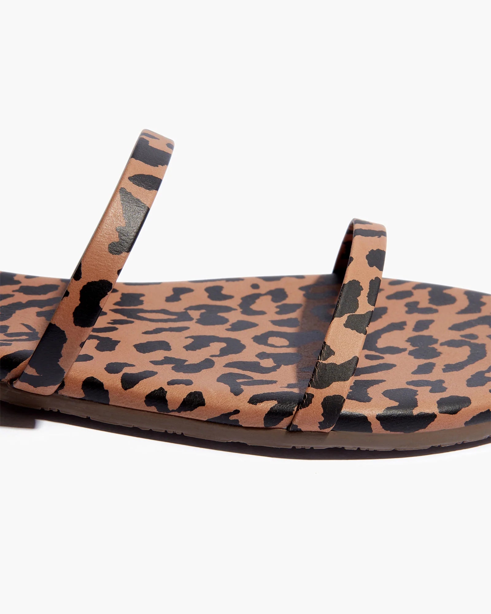 Leopard Women's TKEES Gemma Animal Sandals | LBZEJU158